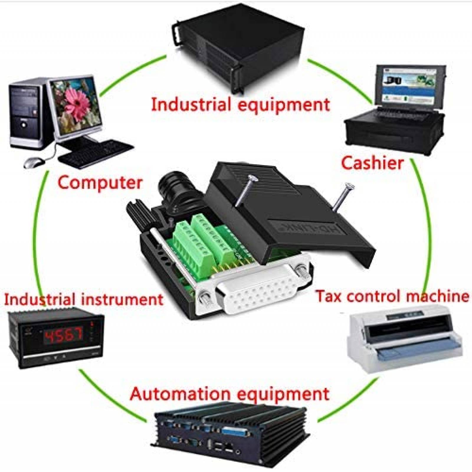 Conector De Ruptura ANMBEST DB26 Chapado Oro De Nucleo Cobre