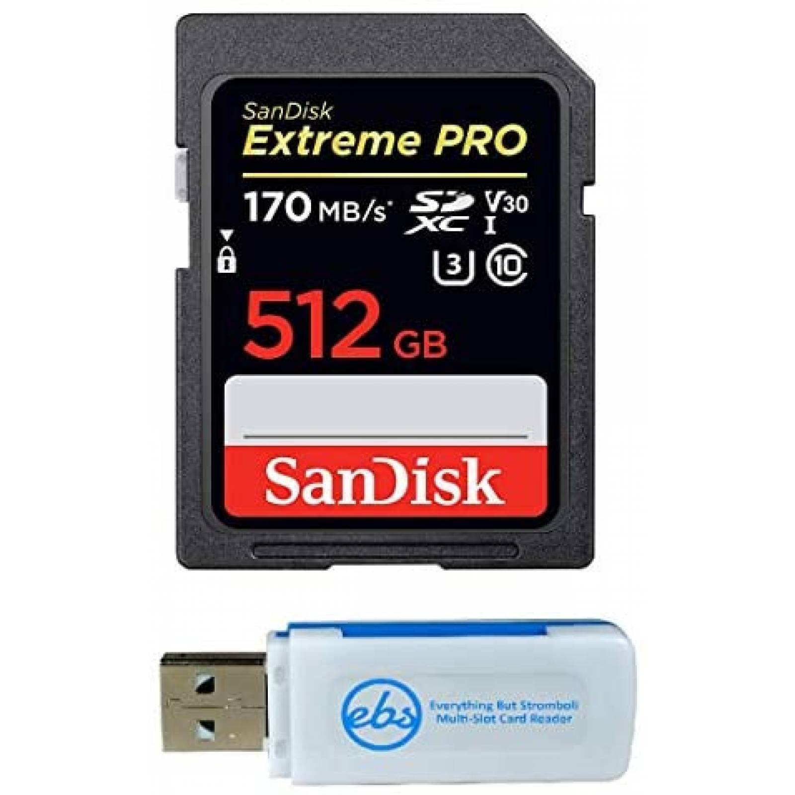 Tarjeta De Memoria SanDisk 512GBSDExtremeProR6 512GB