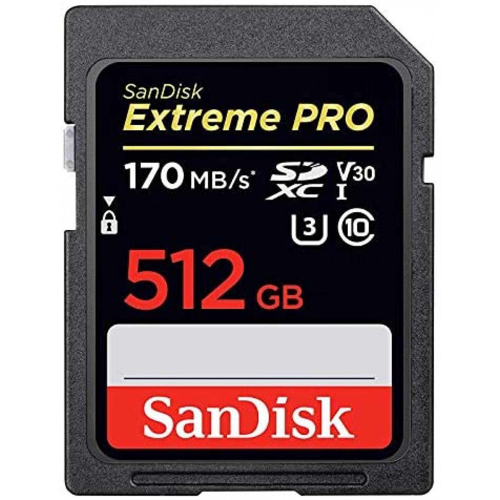 Tarjeta De Memoria SanDisk 512GBSDExtremeProR6 512GB