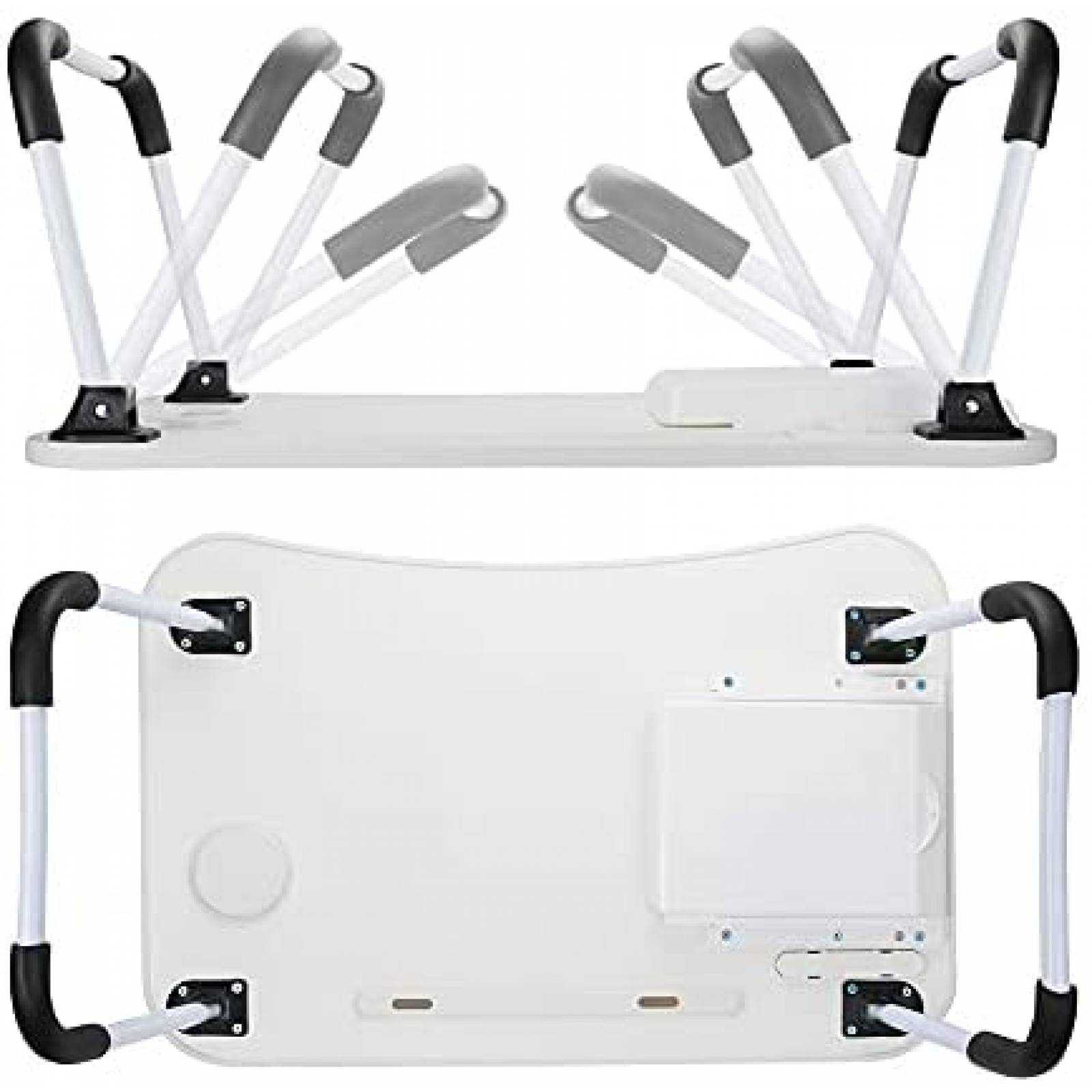 Mesa de Cama TZT 23.5'' para Trabajo con Puerto USB -Madera