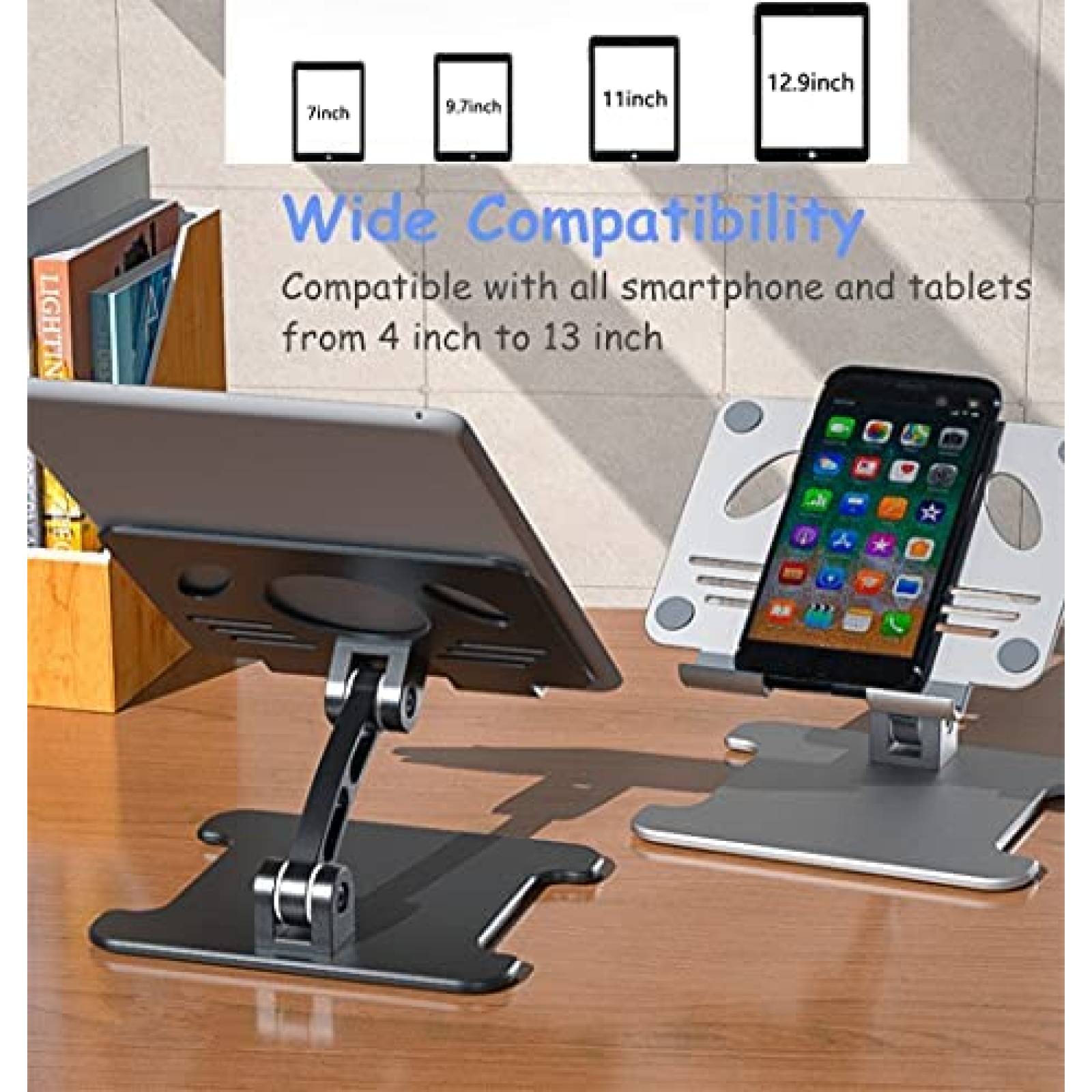 Soporte de Mesa Aesigice Ajustable para Surface Pro -Negro