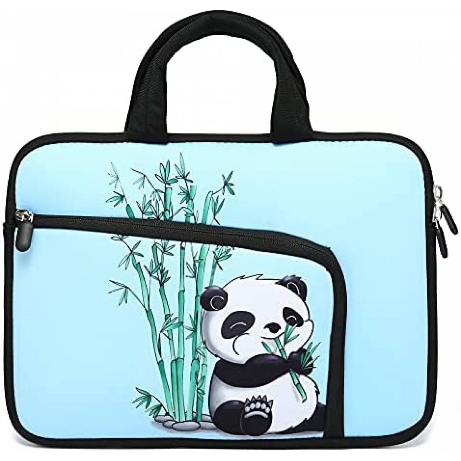 Funda HAPPYLIVE para Laptop de 14-15.6'' Oso Panda -Celeste
