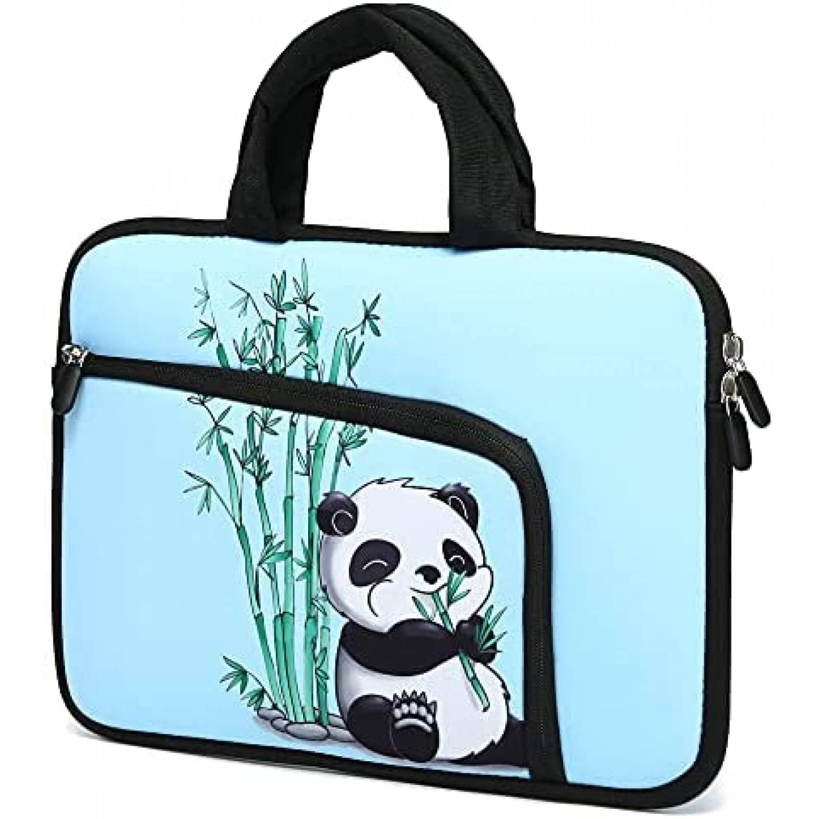 Funda HAPPYLIVE para Laptop de 14-15.6'' Oso Panda -Celeste