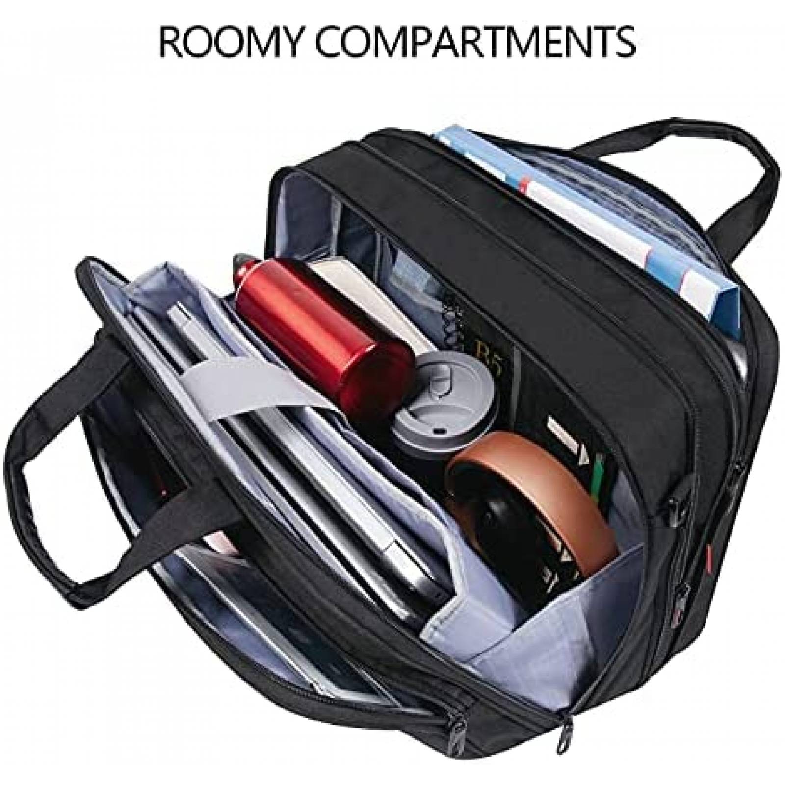 Mochila laptop VANKEAN 17.3" Unisex Hombro Expandible -Negro