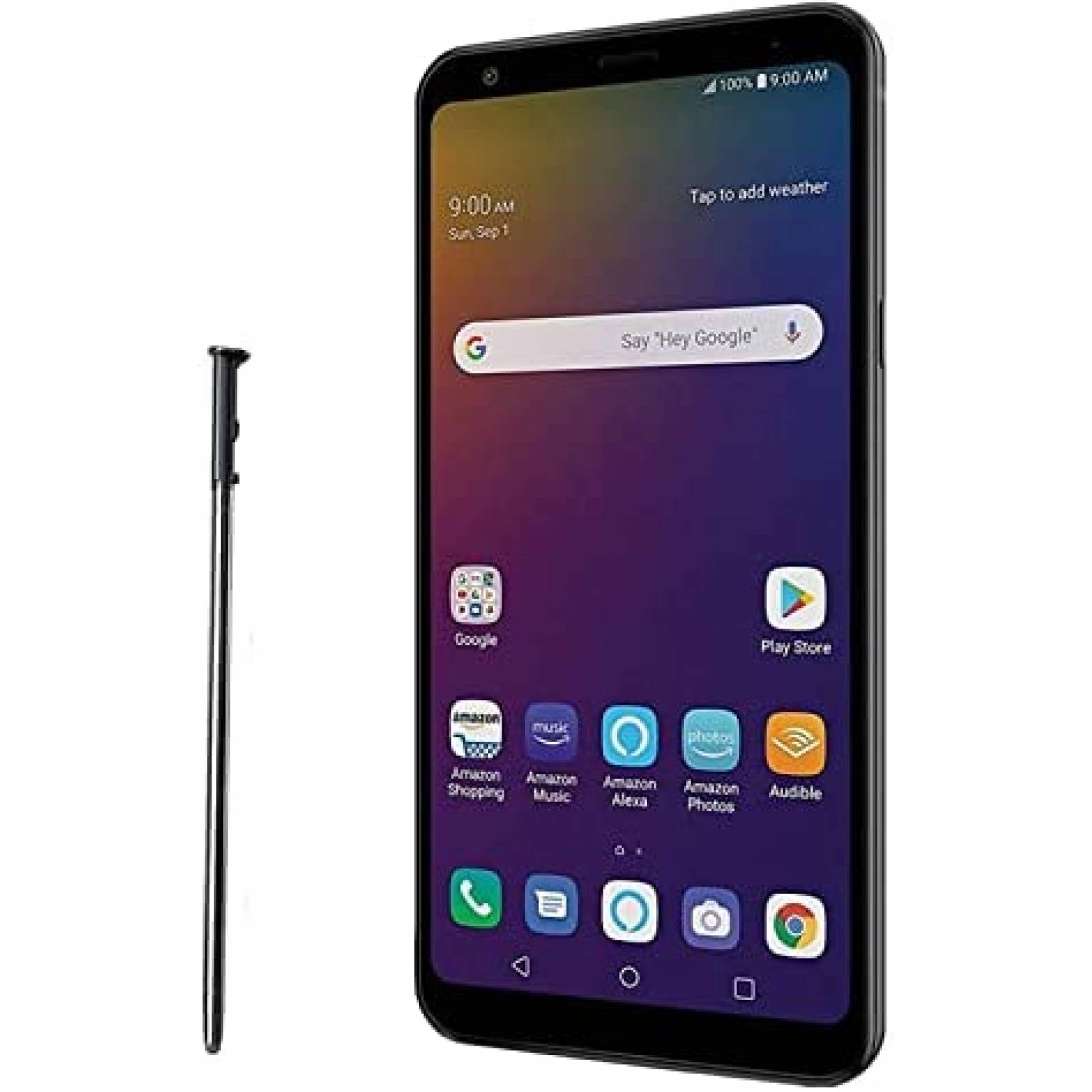 Paquete Stylus Peixiong 3pzas para Celular LG Stylo 5 -Negro
