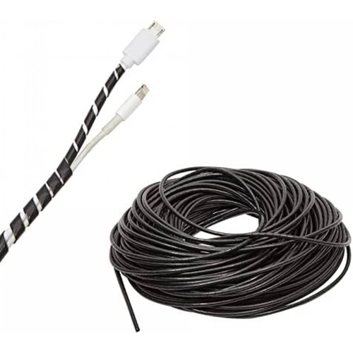 Cubre Cables de Plastico Stockroom Plus de 20M -Negro