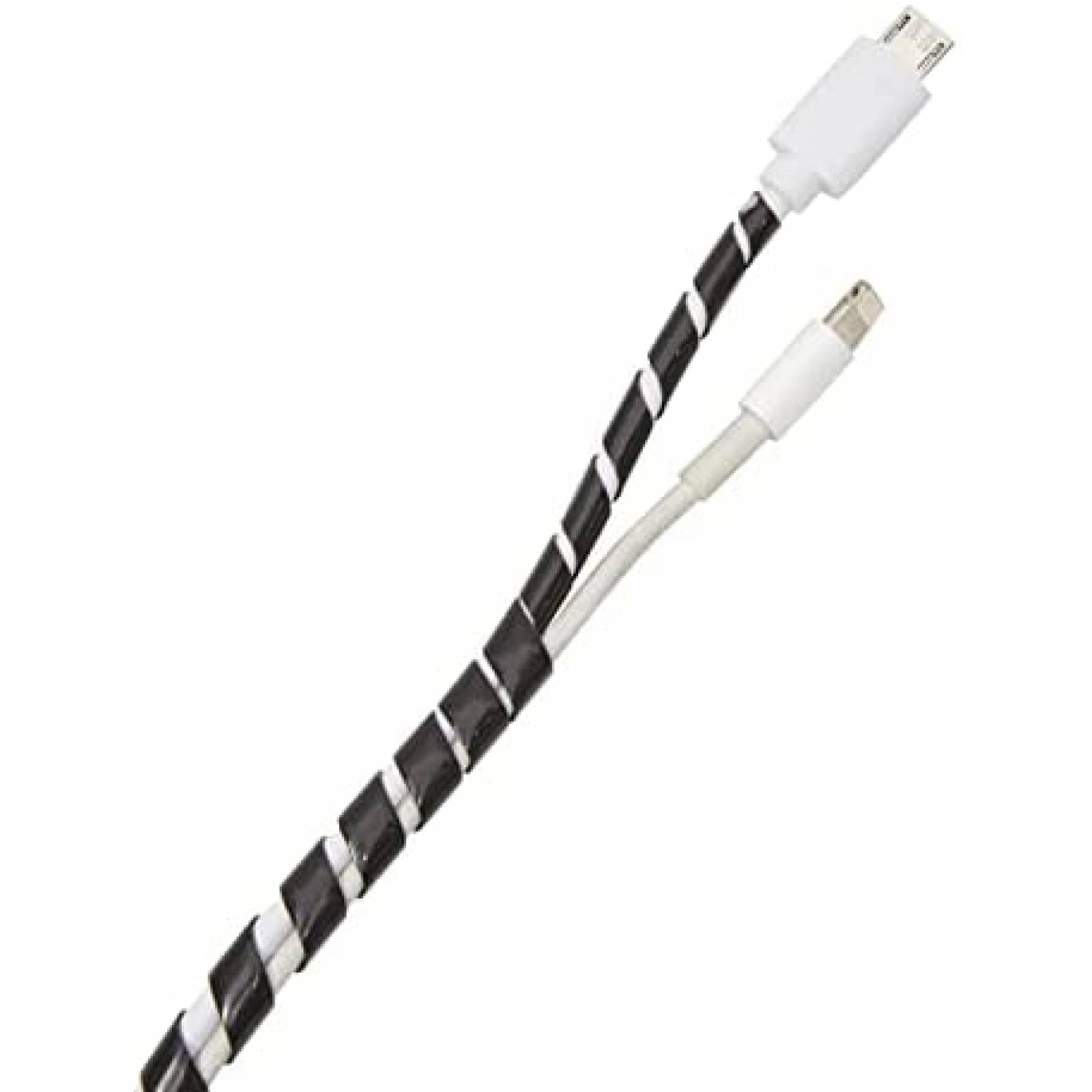 Cubre Cables de Plastico Stockroom Plus de 20M -Negro