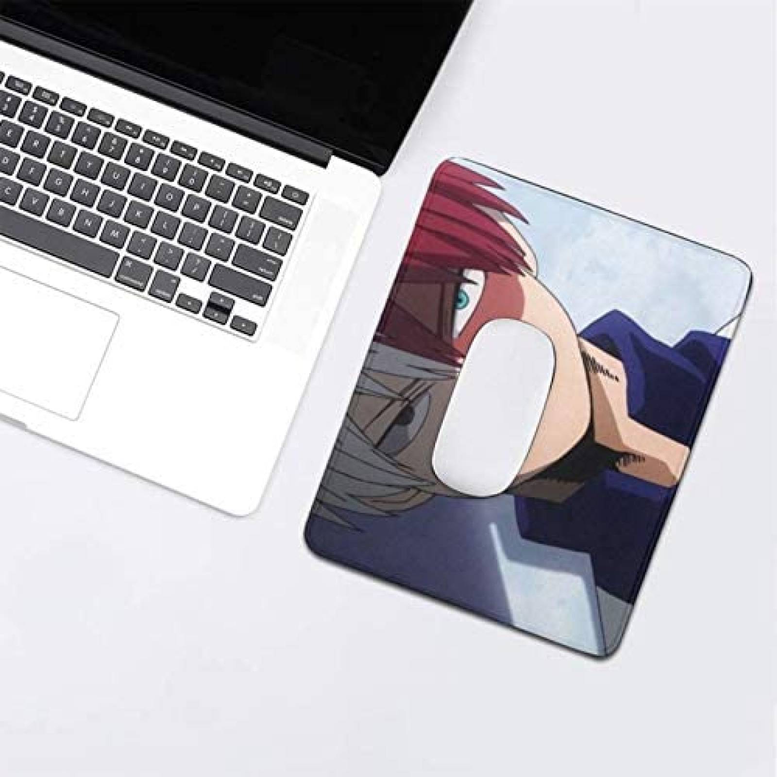 Mouse Pad Xyndbik de 9.5"x7.9" My Hero Academy -Blanco