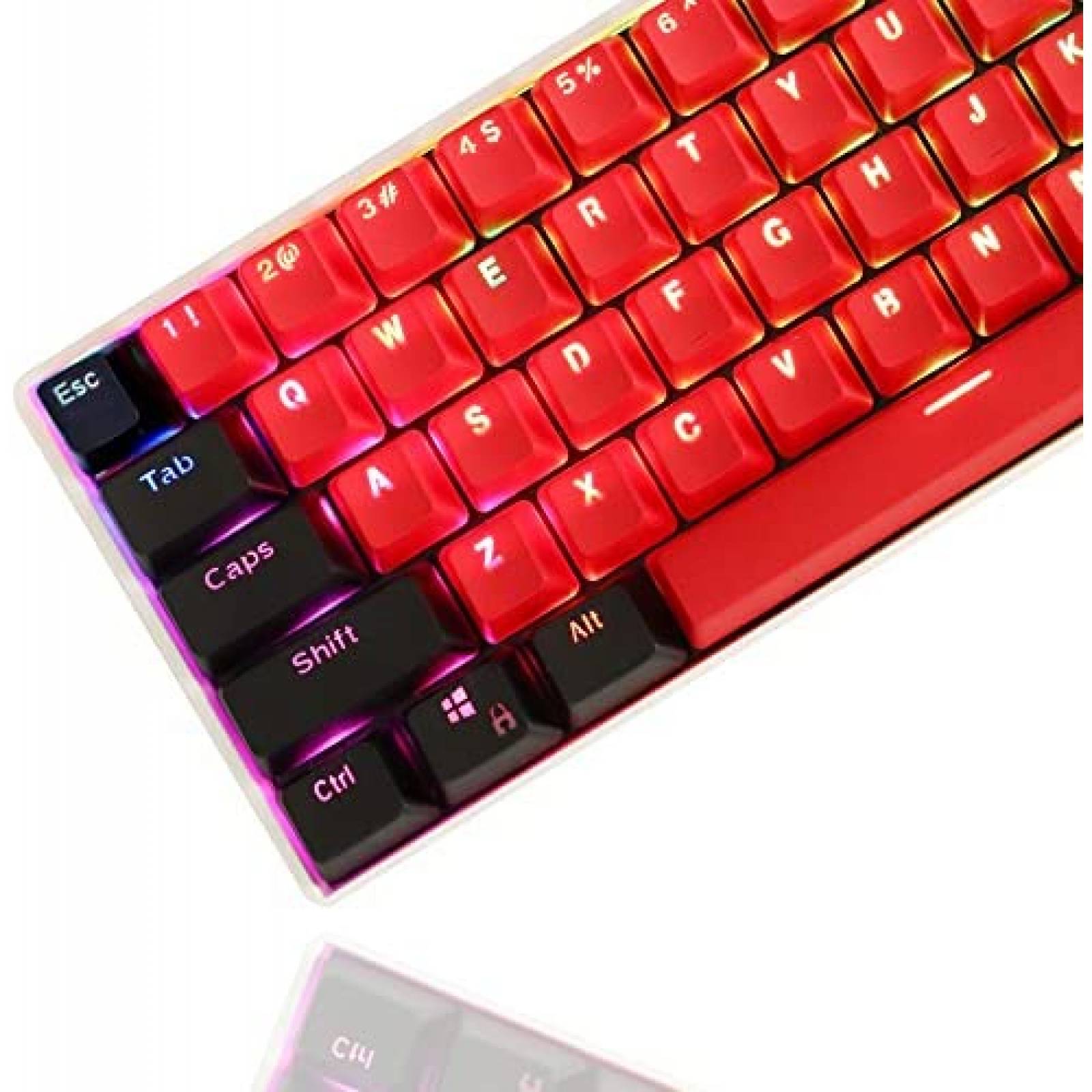 Teclas WY Shop personalizadas con extractor de teclas -Rojo