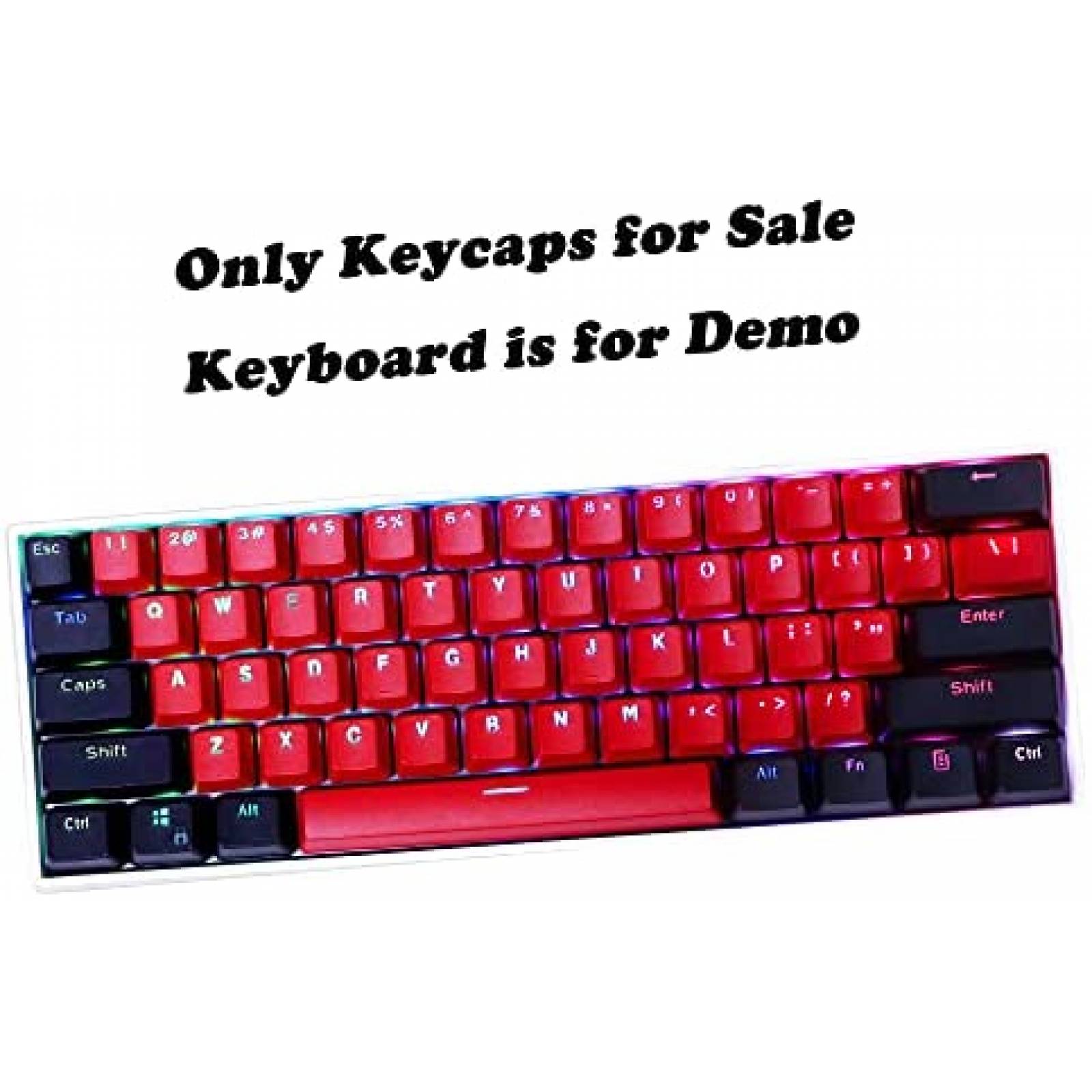 Teclas WY Shop personalizadas con extractor de teclas -Rojo