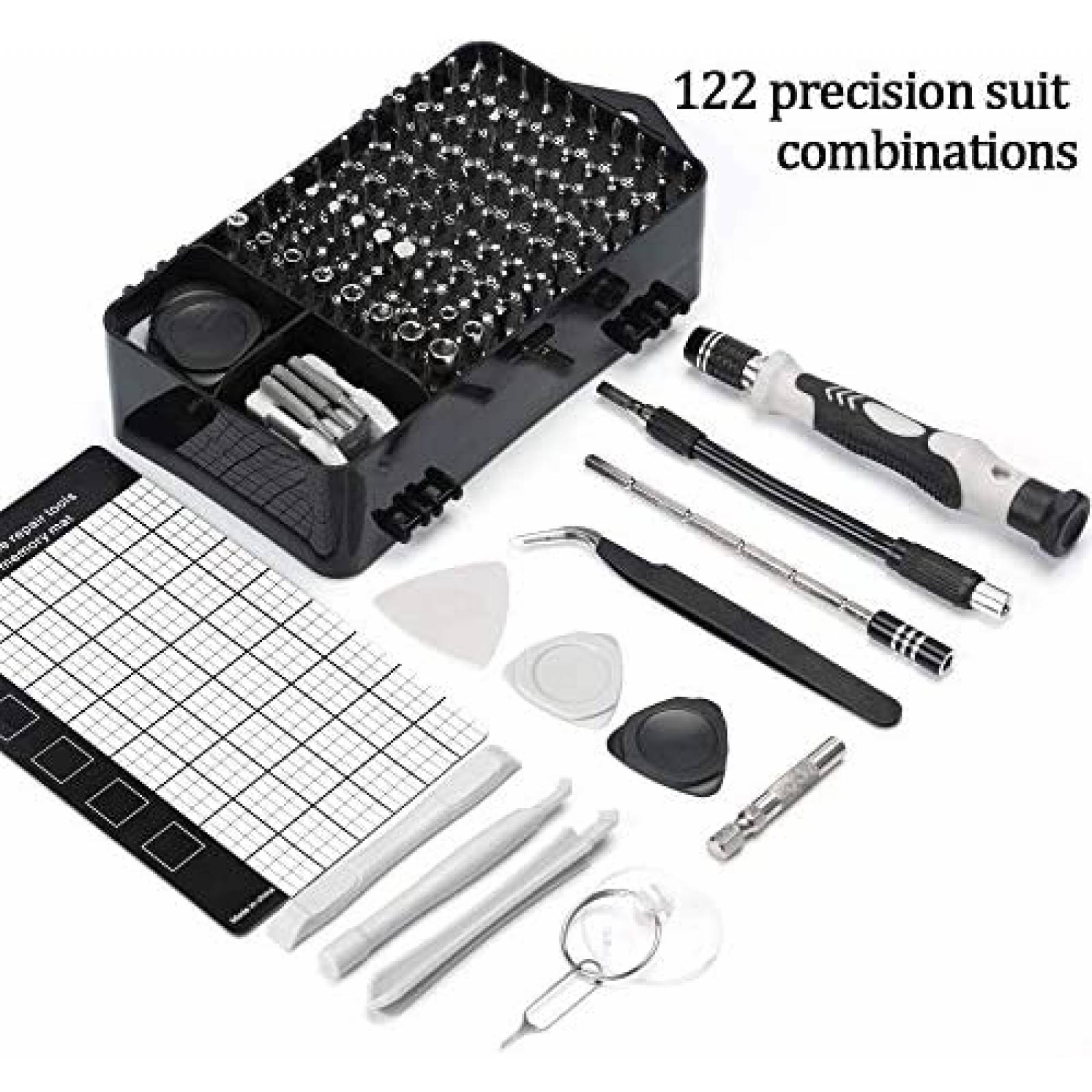 Kit de Herramientas ToolBay 22 en 1 para Electronicos -Negro
