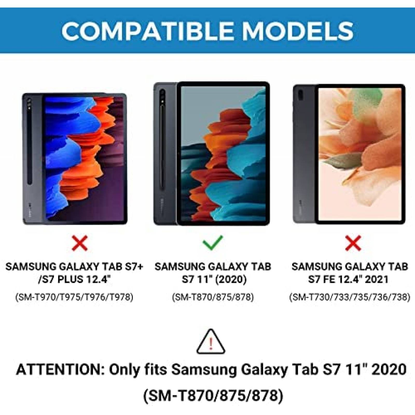 Funda Typecase Compatible Con Galaxy Tab S7 11'' Con Teclado