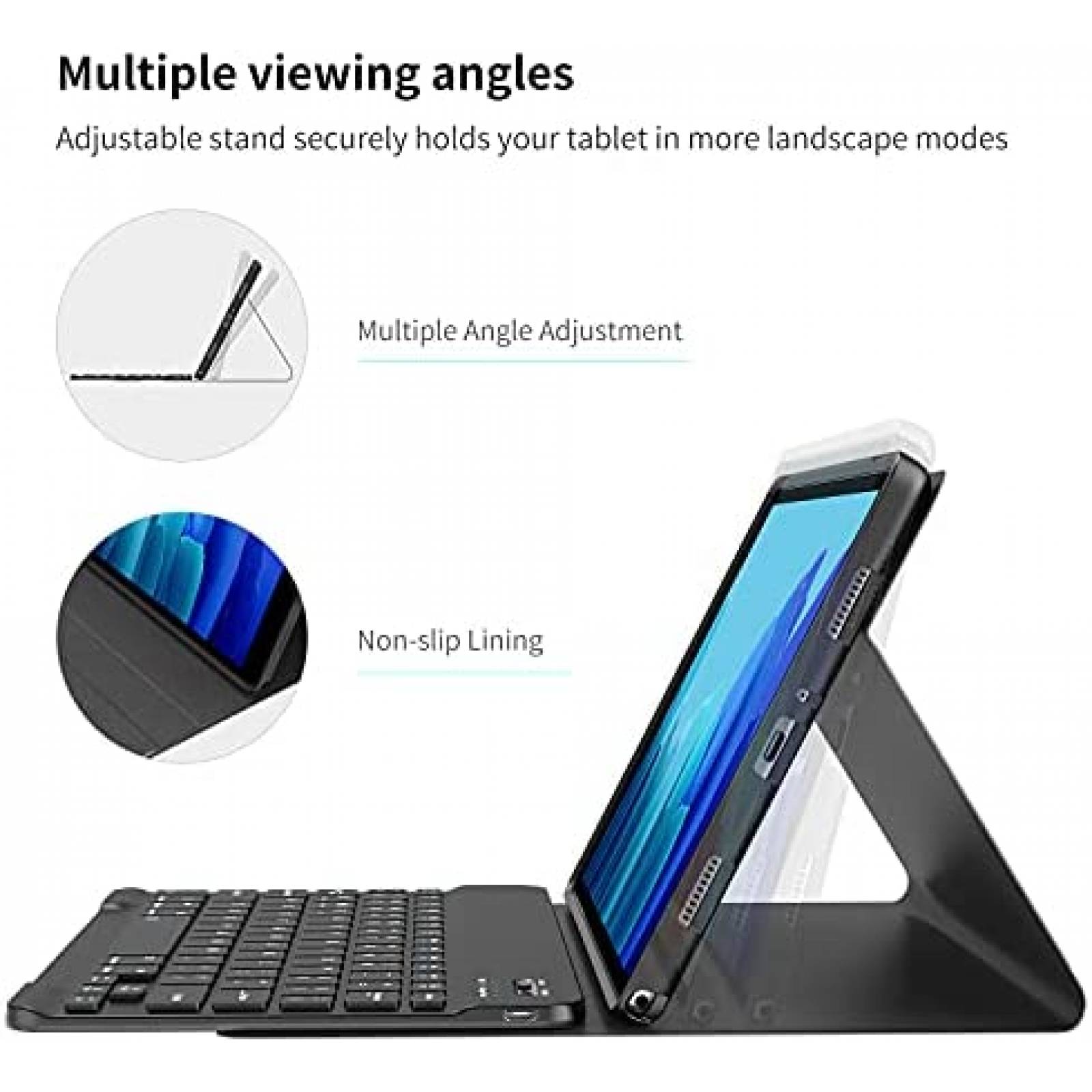 Teclado Bokeer Galaxy Tab A7 10.4" Premium Inalambrico