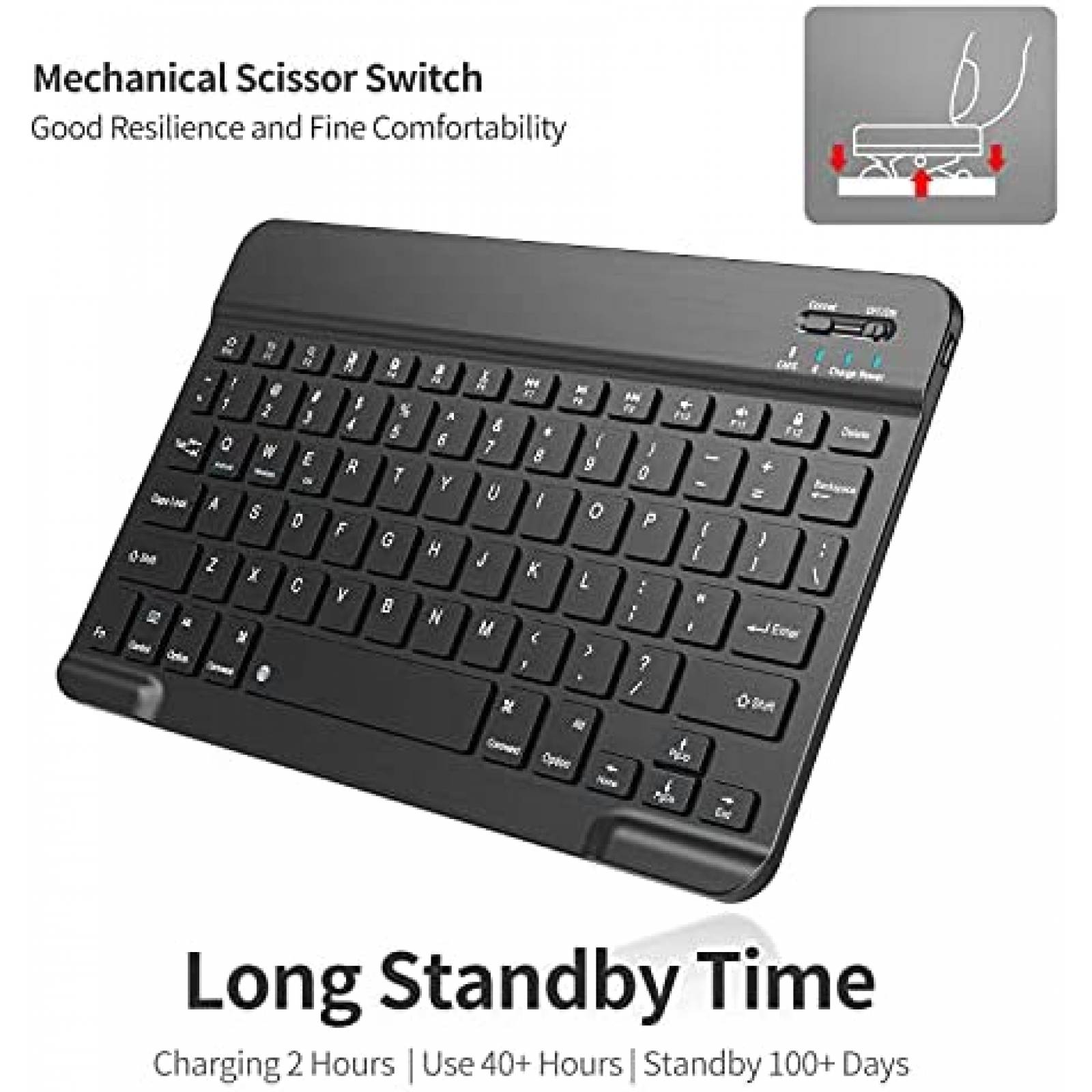 Teclado Bokeer Galaxy Tab A7 10.4" Premium Inalambrico