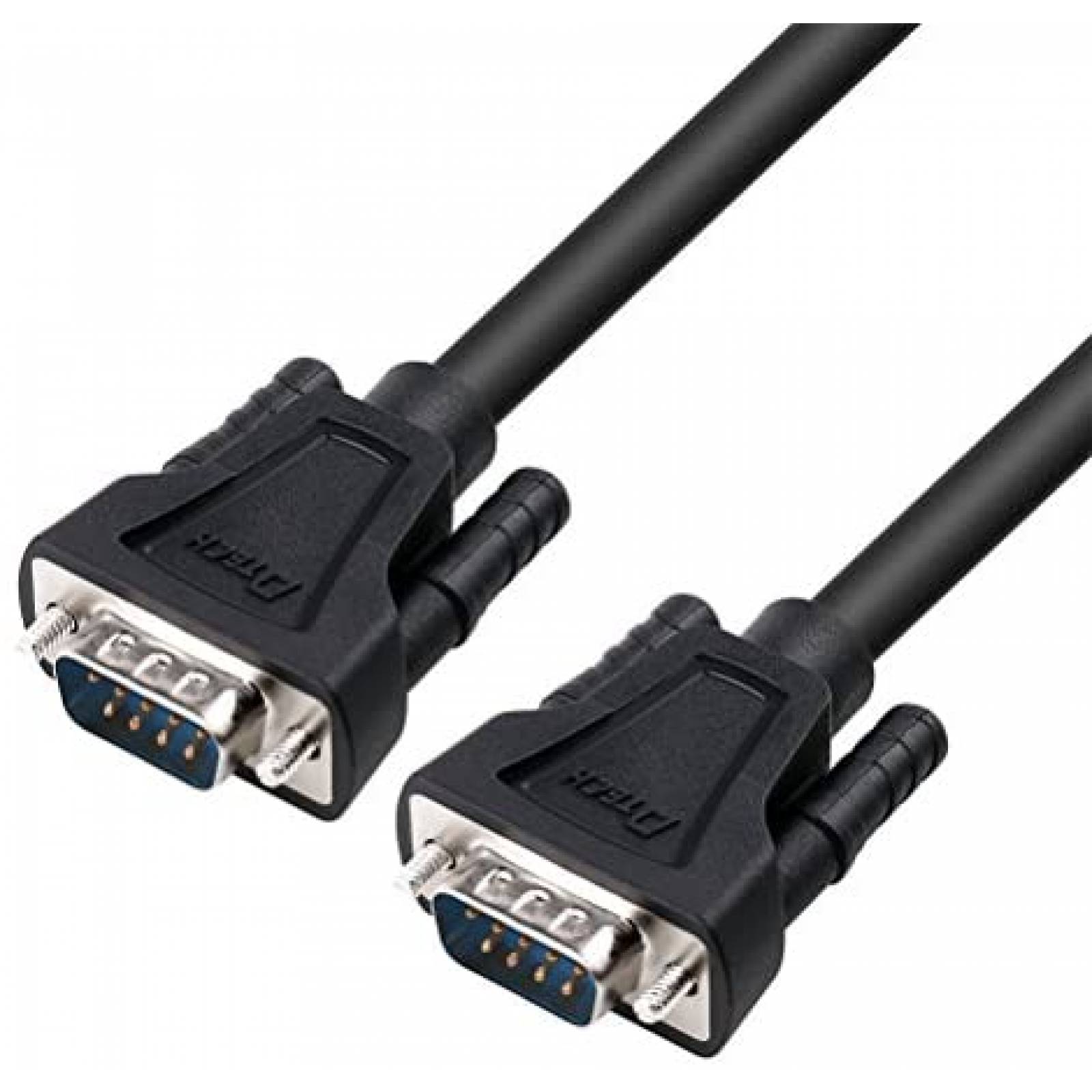 Cable para Modem Dtech DB9 RS232 de 15 pies -Negro
