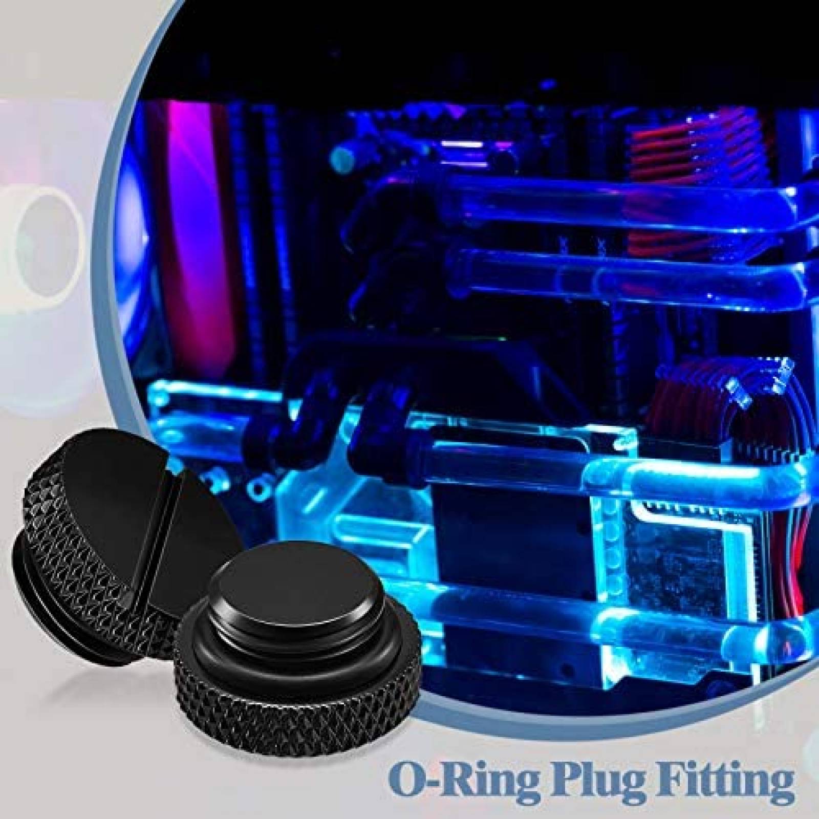 Ring Fitting Water Stop Plug Hotop 10 pzs G 1/4 pulgadas