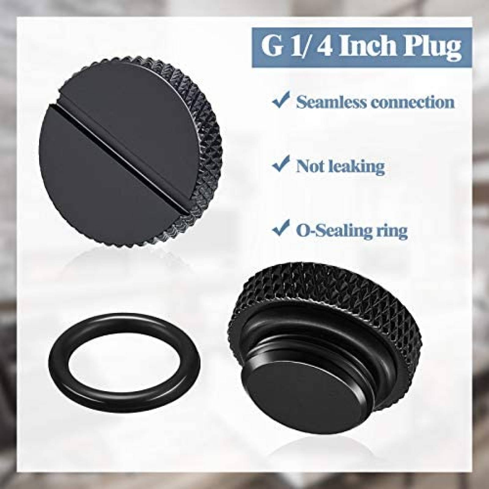 Ring Fitting Water Stop Plug Hotop 10 pzs G 1/4 pulgadas