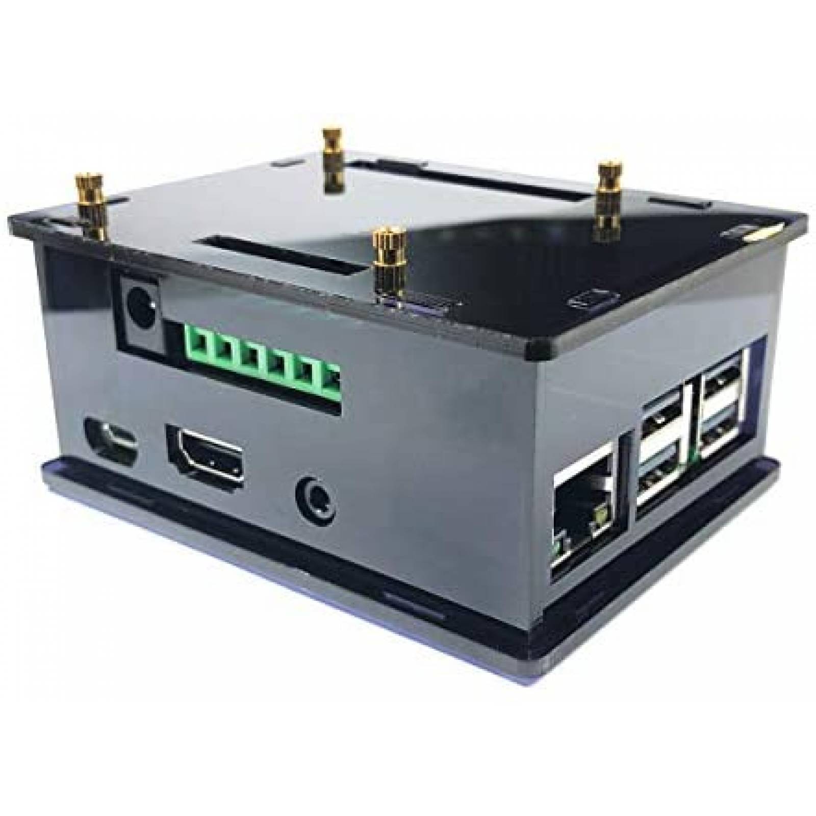 Estuche modulo audio innomaker Raspberry Pi 4 Acrilico HiFi