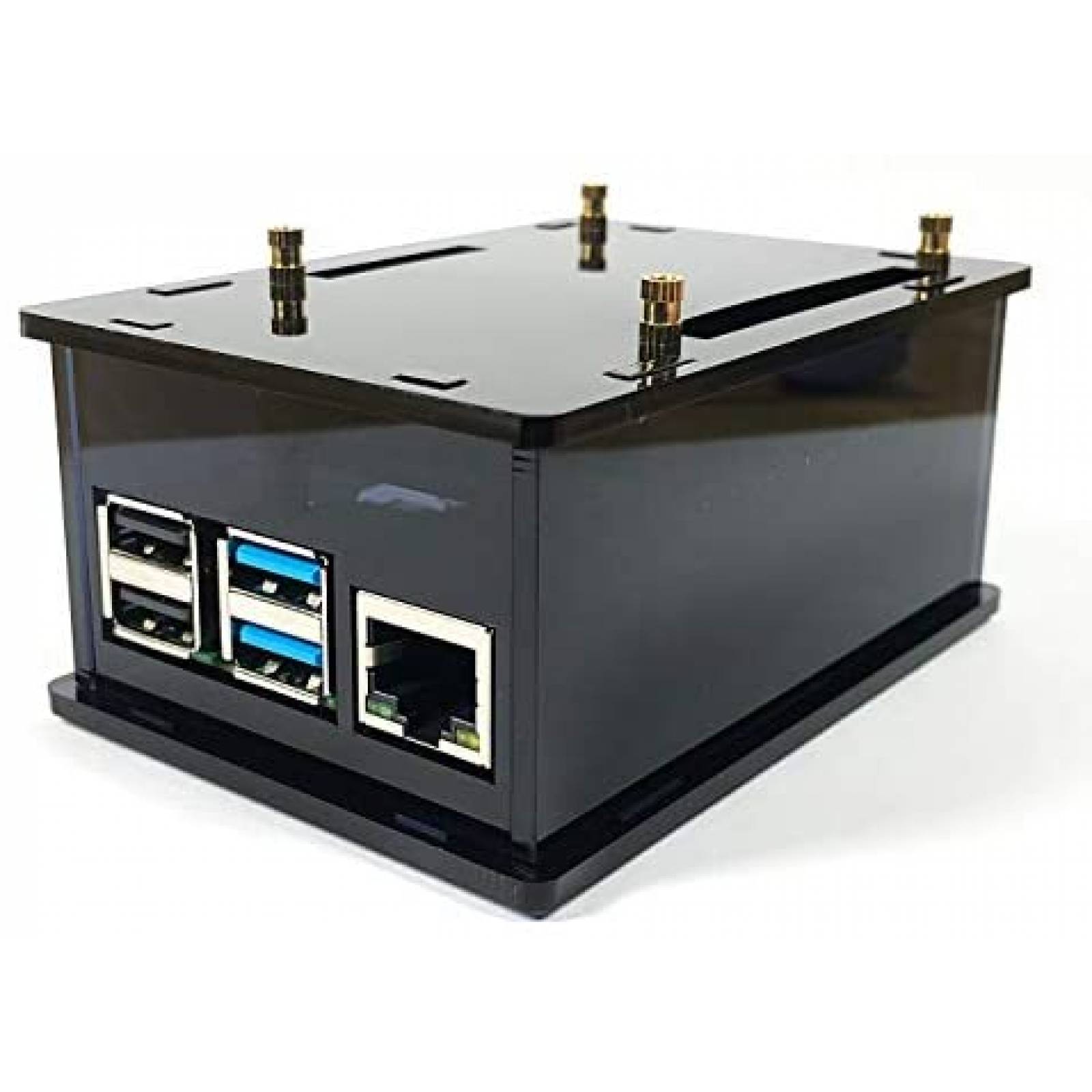 Estuche modulo audio innomaker Raspberry Pi 4 Acrilico HiFi