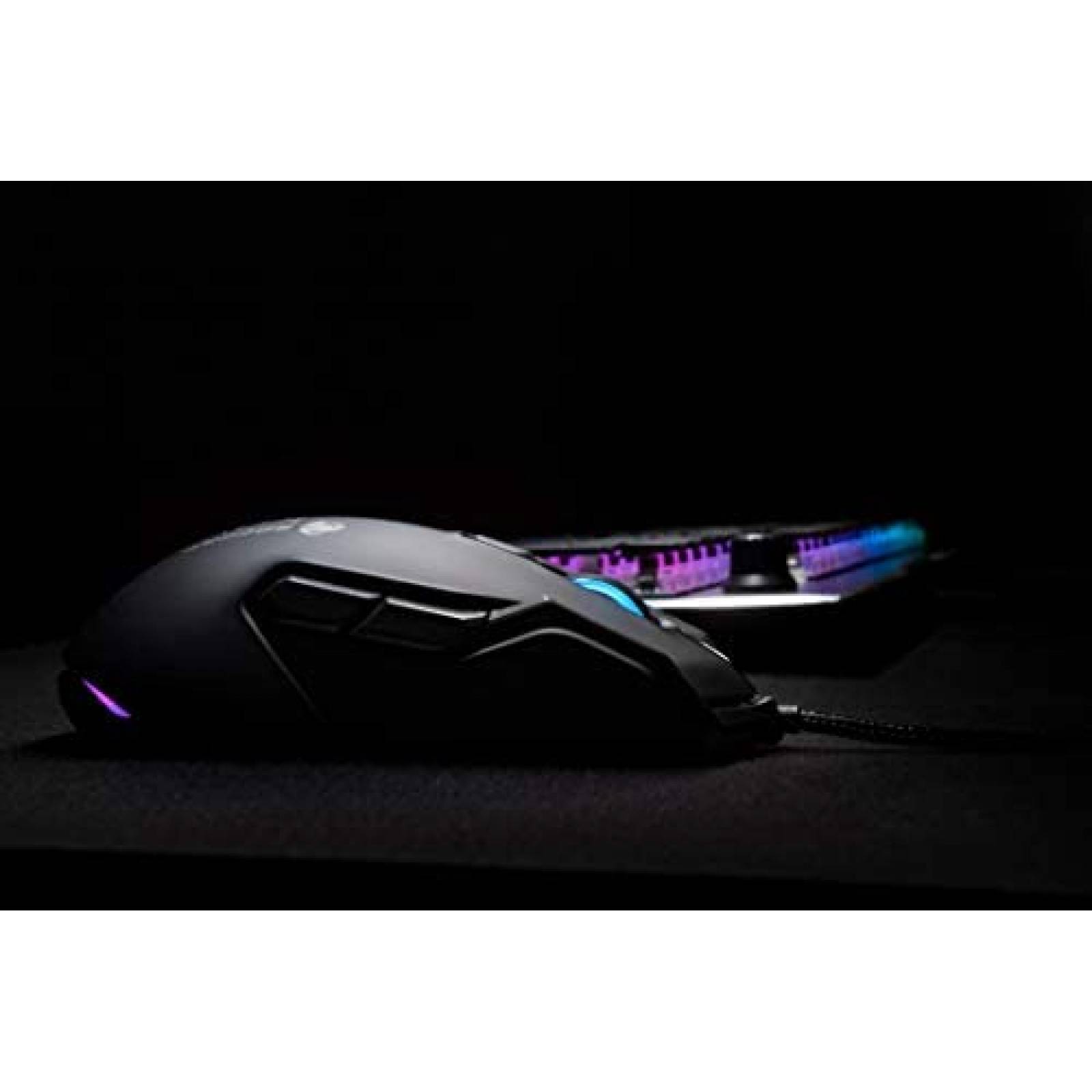 Mouse para Gaming ROCCAT Kova AIMO de 20 Botones -Negro