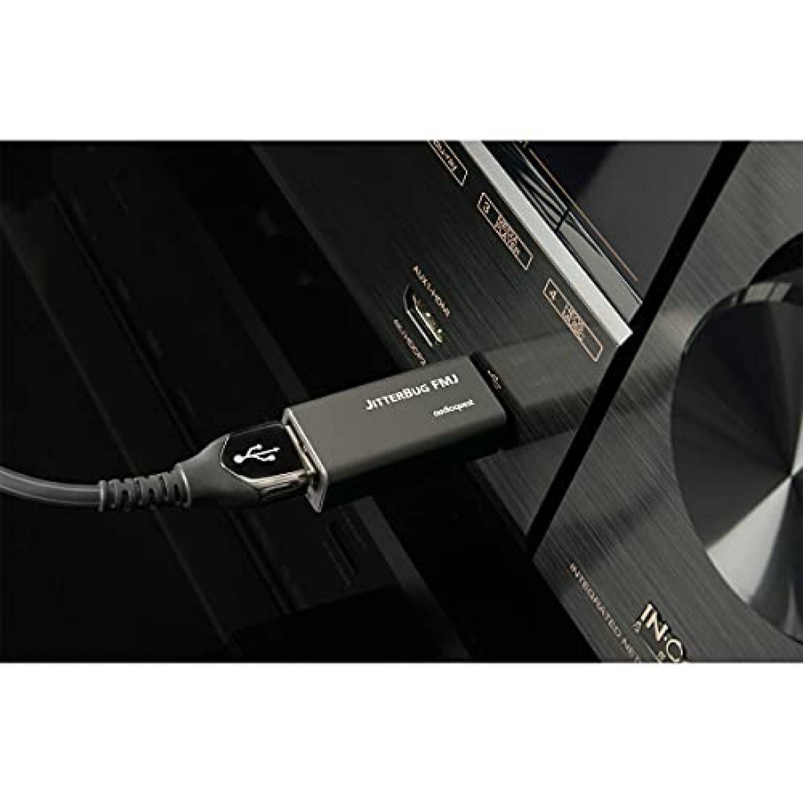 Filtro de Ruido de Alimentacion AudioQuest USB 2.0 -Negro
