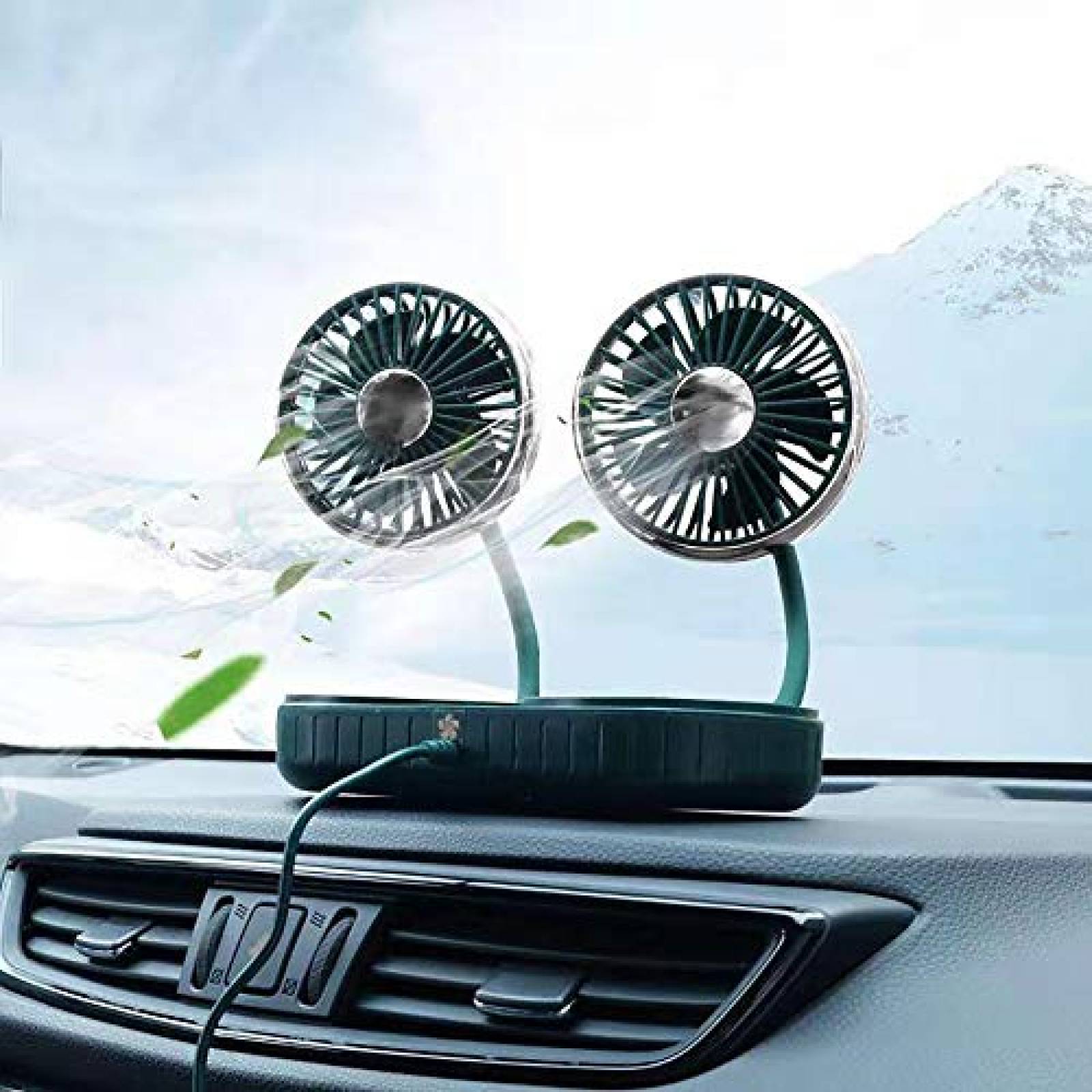 Ventilador Portatil V-RESOURCING USB Carro 3 velocidades