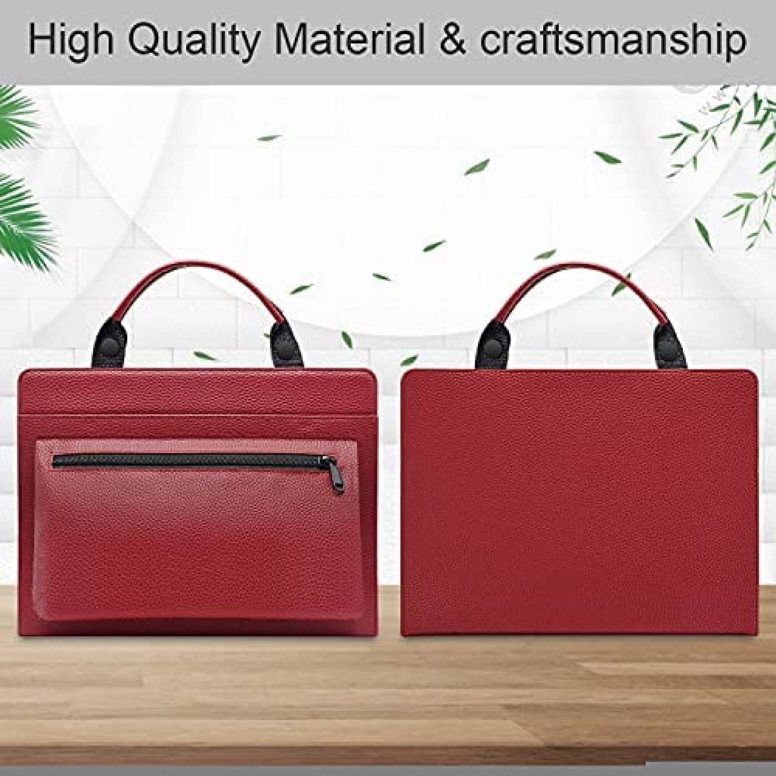 Funda LiuShan Compatible Con HP ProBook x360 -Rojo