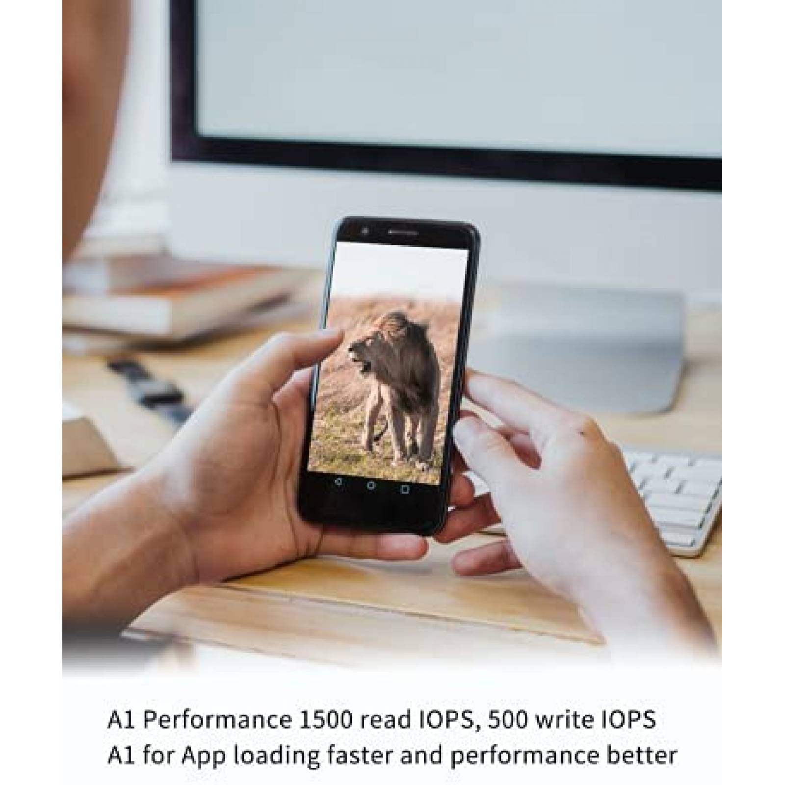 Tarjeta de Memoria AirDisk 2 Pzs Micro SD 32 GB -Negro