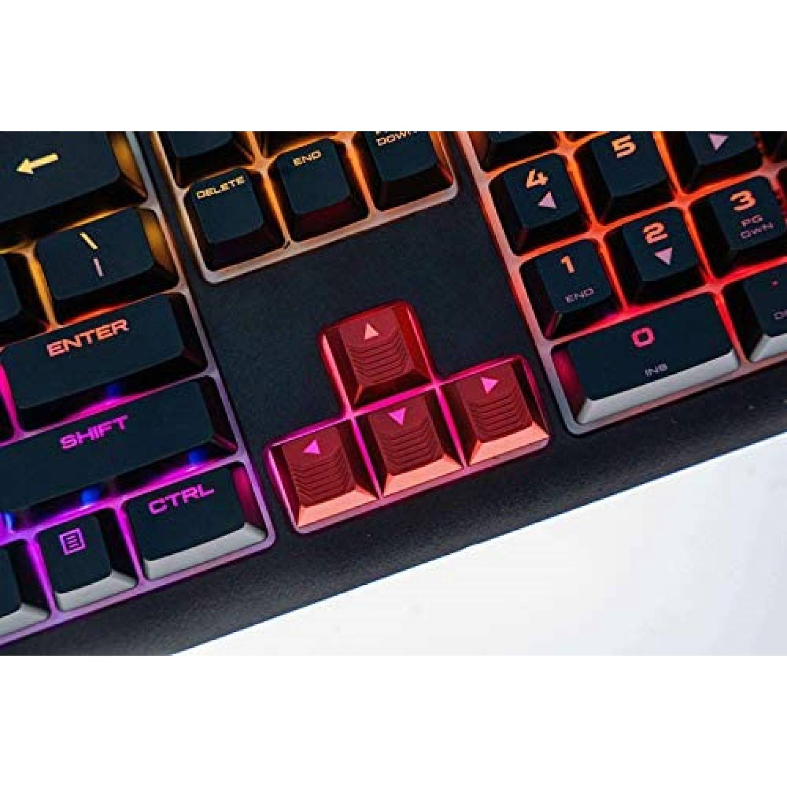 Teclas de Direccion Luo para Teclado Mecanico -Rojo