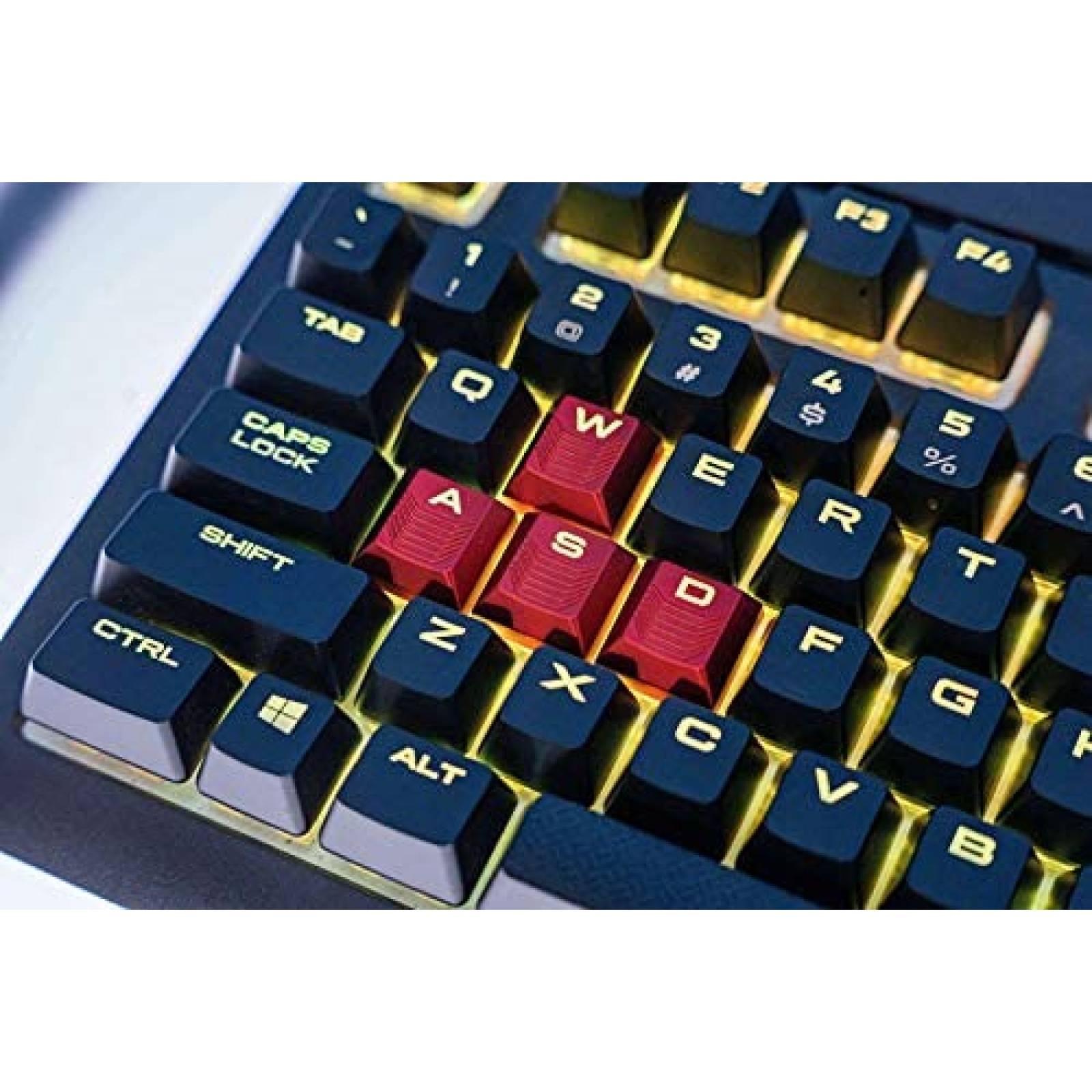 Teclas de Direccion Luo para Teclado Mecanico -Rojo