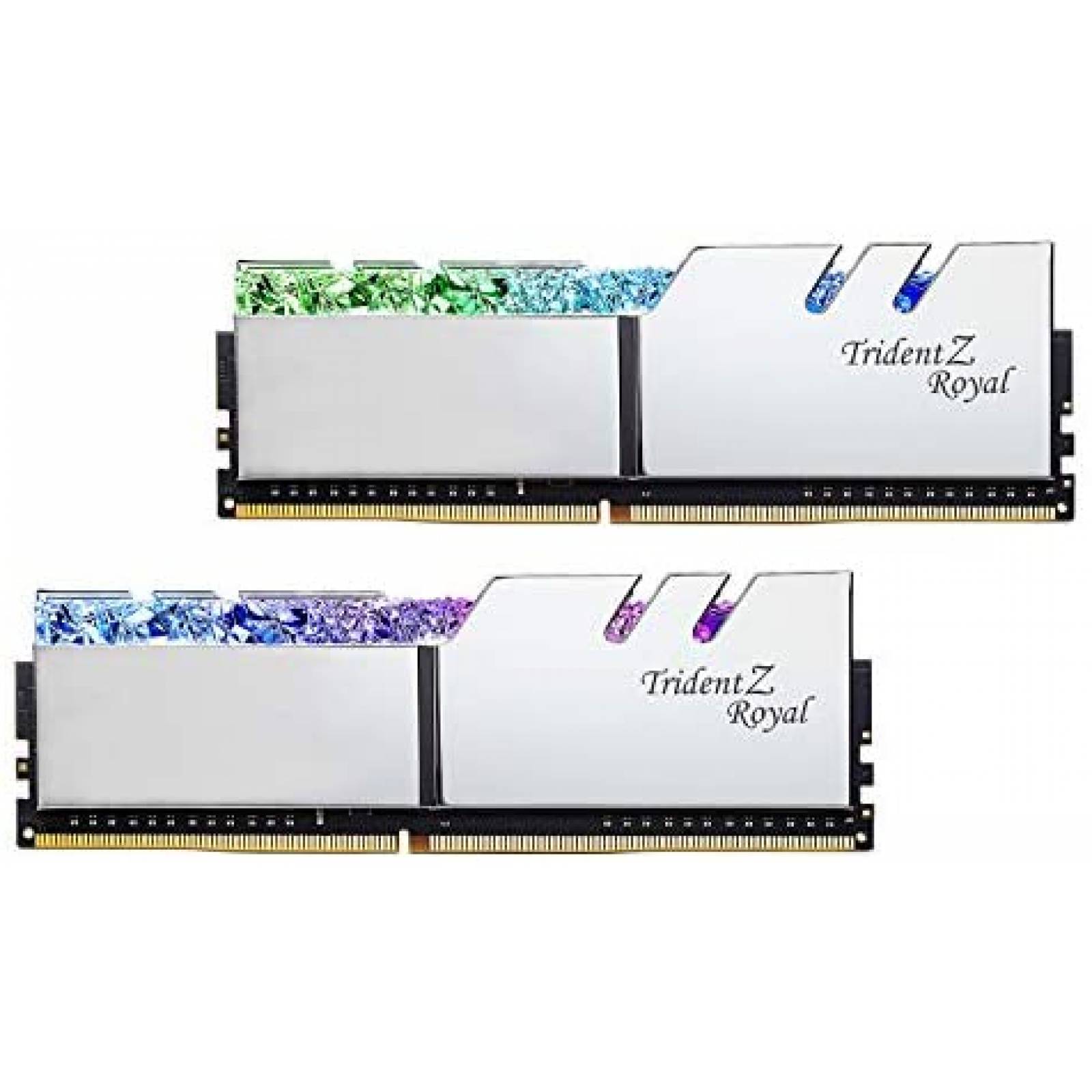 Pack tarjeta de memoria G.Skill Trident Z Royal x2 16GB