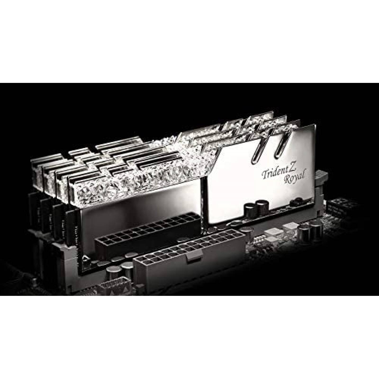 Pack tarjeta de memoria G.Skill Trident Z Royal x2 16GB