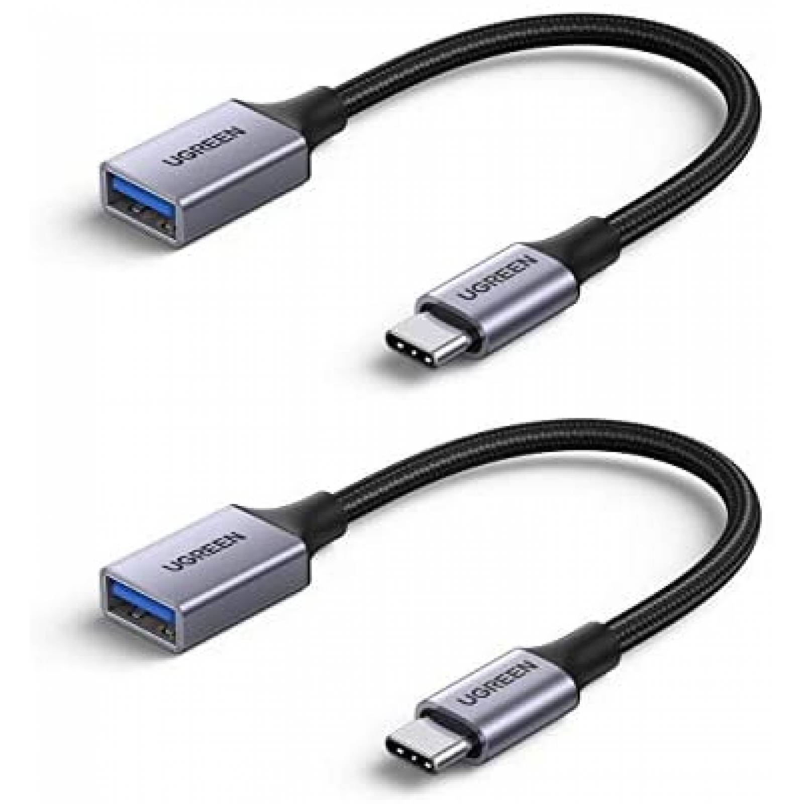 Adaptador UGREEN USB C a USB 3.0 Paquete de 2 tipo C OTG