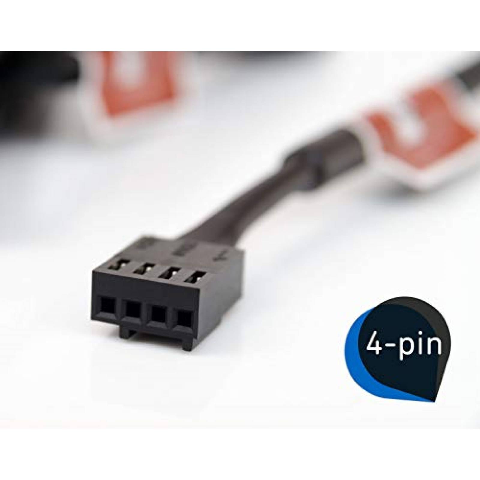 Ventilador de PC Noctua NF-A12x25 LS-PWM 4-Pin 120mm -Cafe