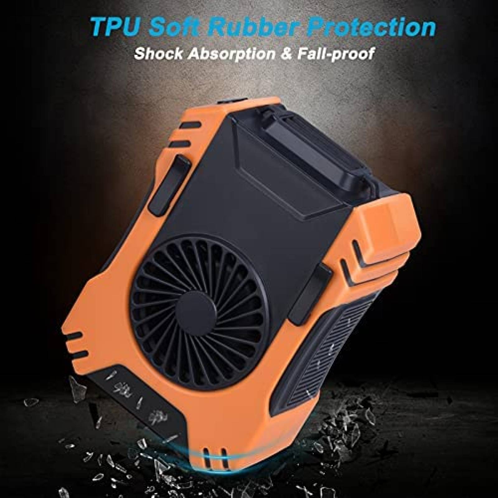 Ventilador de cintura Cadrim portatil, mini USB 8000RPM