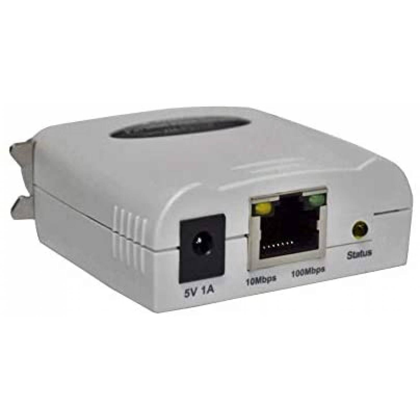 Puerto impresora X-MEDIA Compatible 100Mbps Ethernet -Blanco