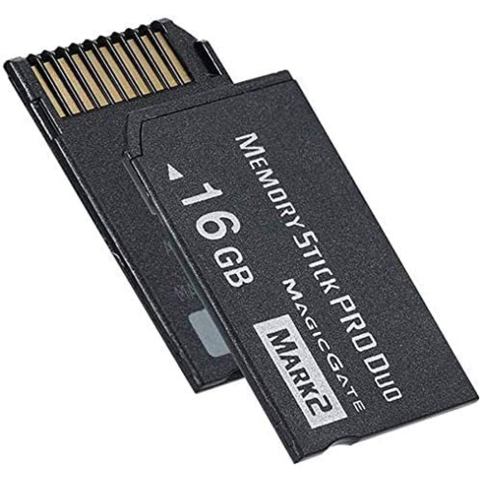 Tarjeta de Memoria WQDMKE Memory Stick Pro Duo 16GB -Negro