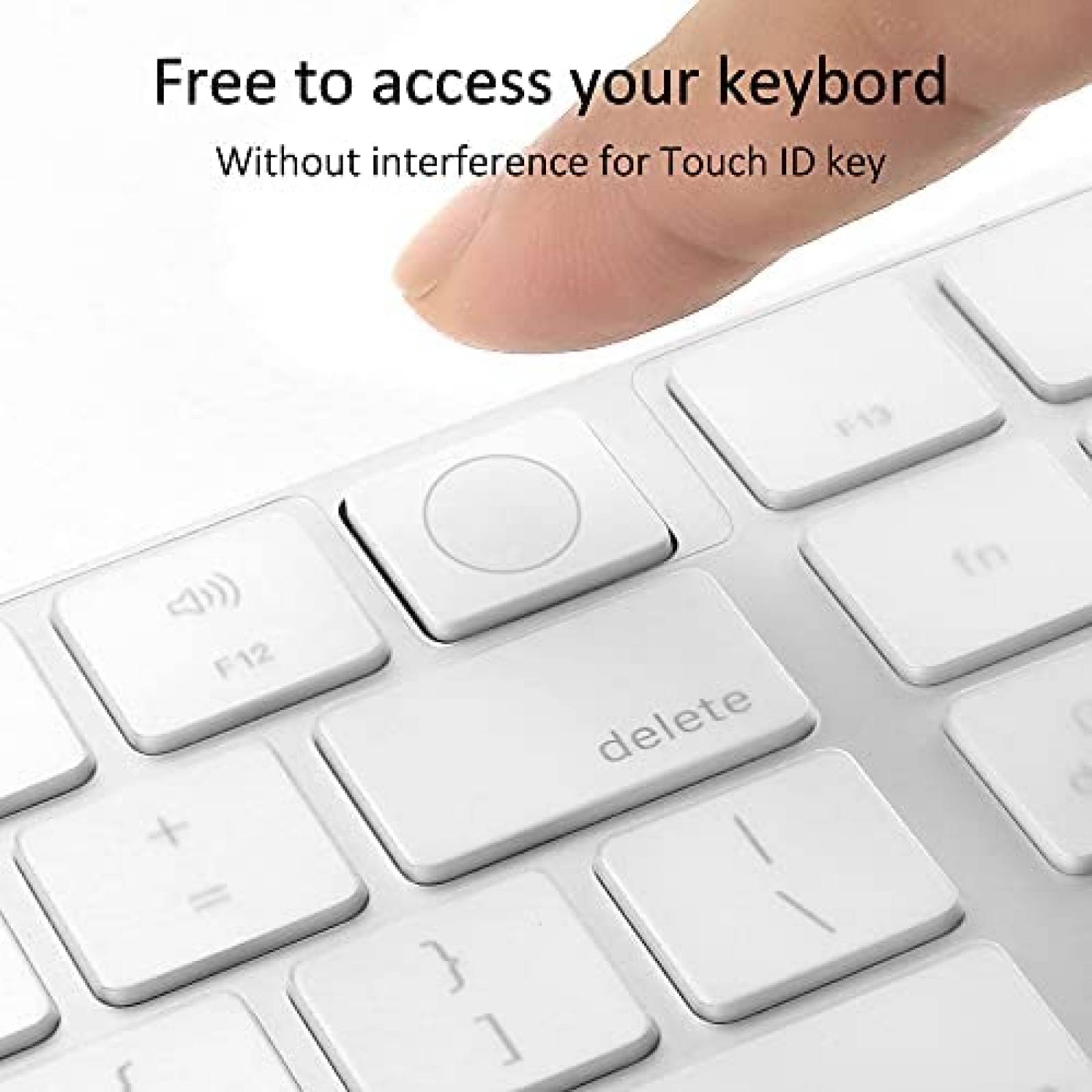 Protector Teclado ProElife iMac 2021 24" Accesorios -Blanco