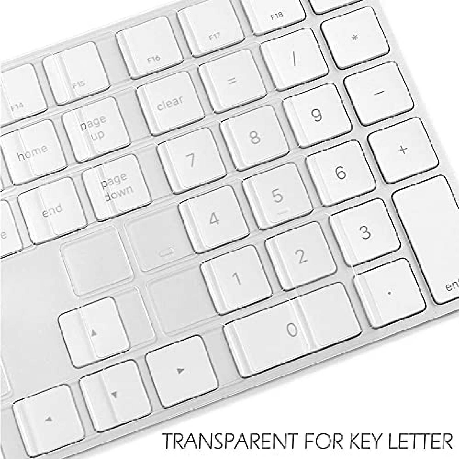 Protector Teclado ProElife iMac 2021 24" Accesorios -Blanco