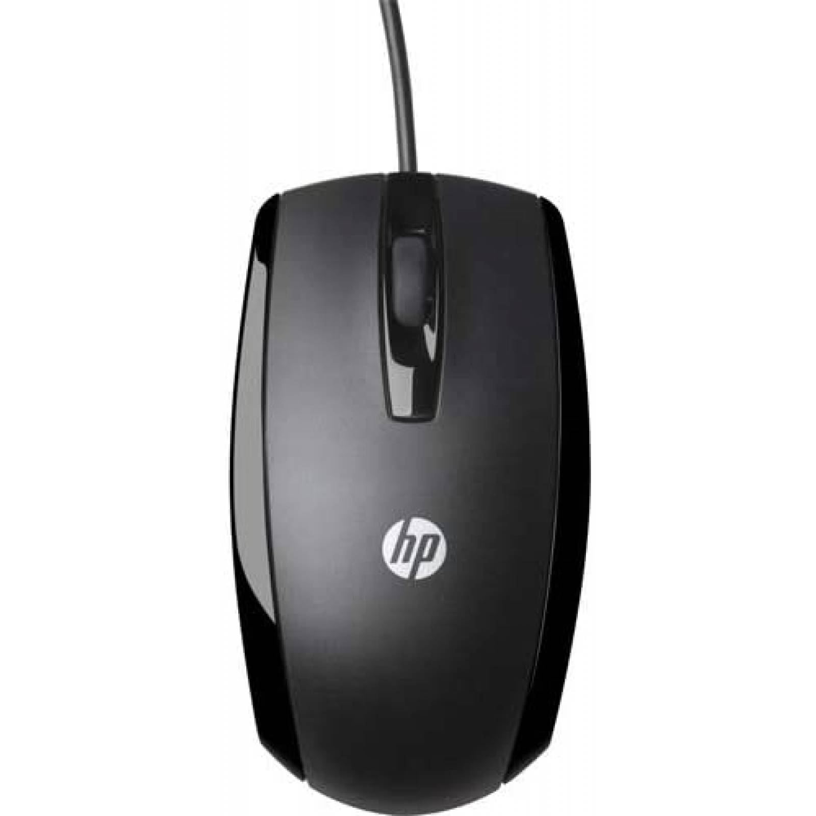Mouse HP X500 Optico Con Cable USB 3 Botones -Negro