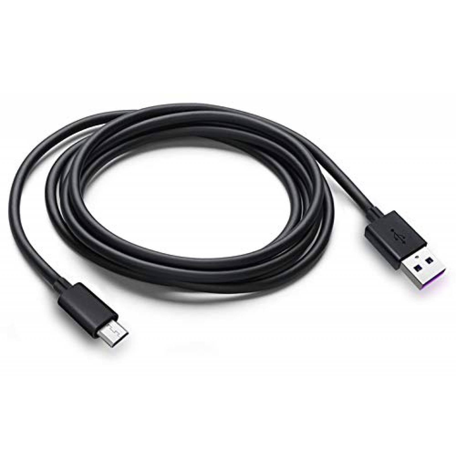 Cable Cargador ZZS Micro Type B Compatible USB -Negro
