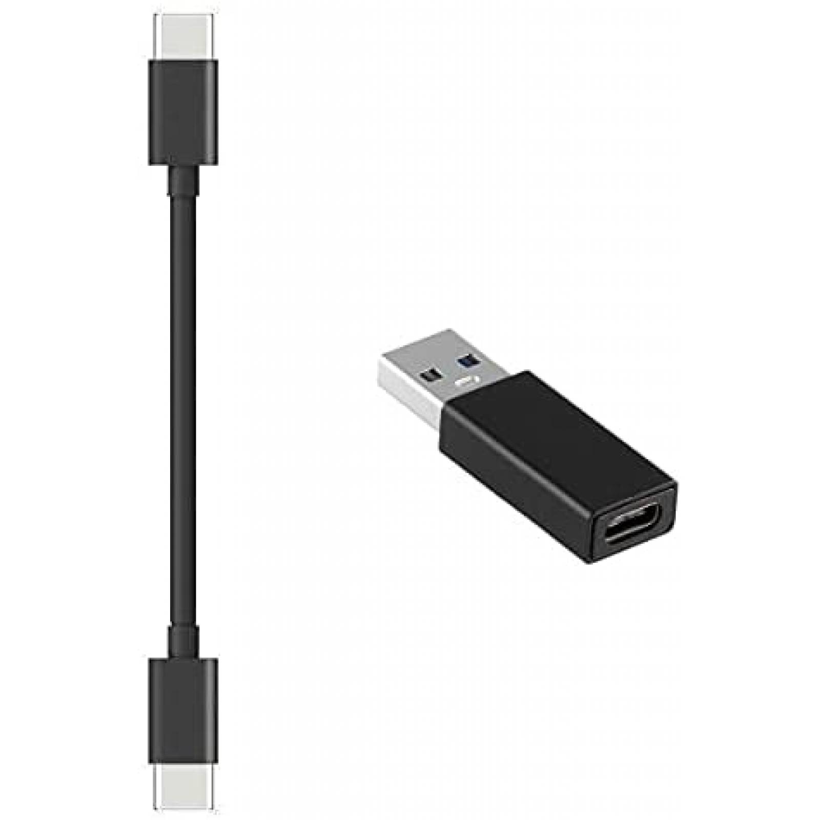 Cable ienza De Carga Usb C a Usb C Para New Beats Flex-Negro