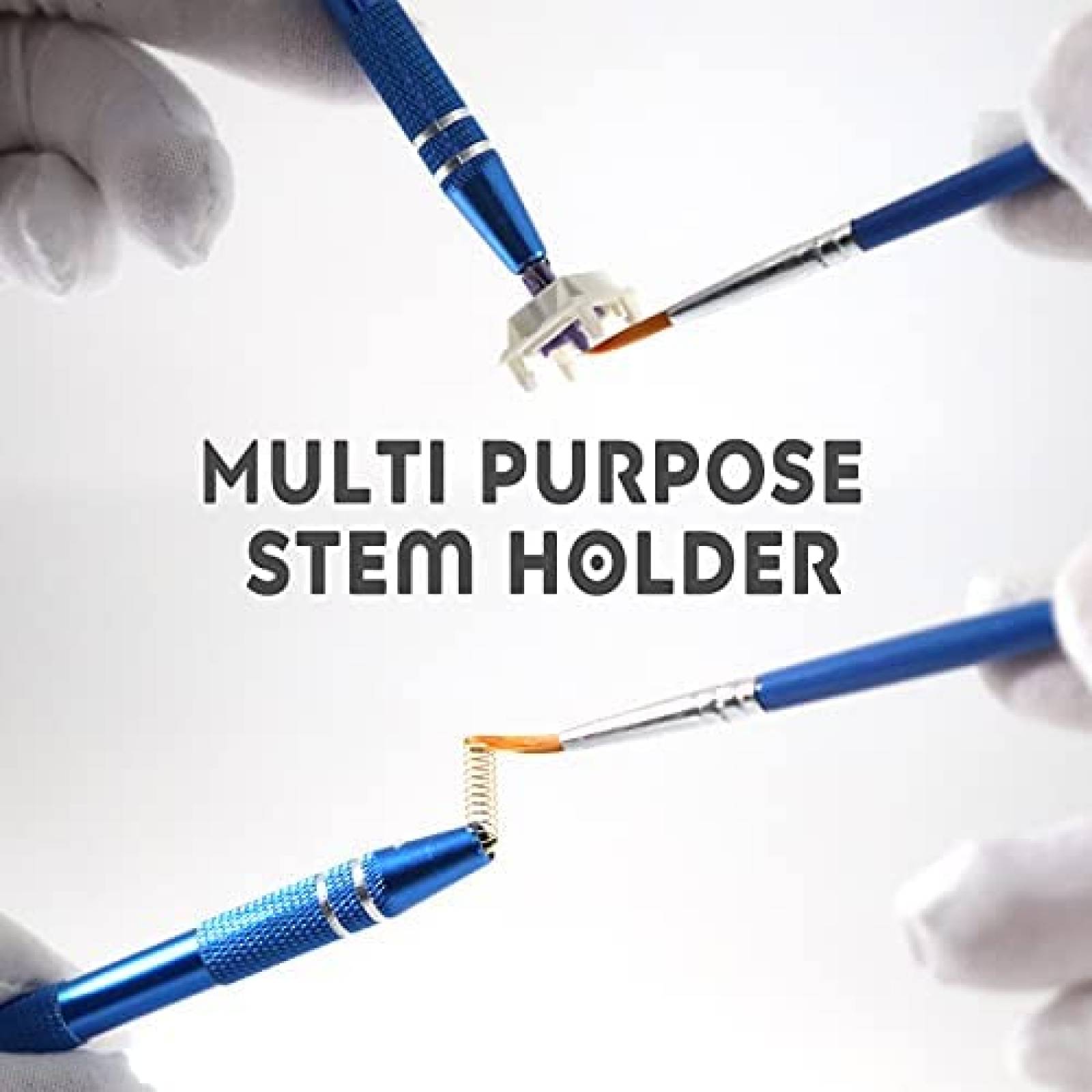 Kits de lubricante para teclado Byhoo 5 piezas -Azul