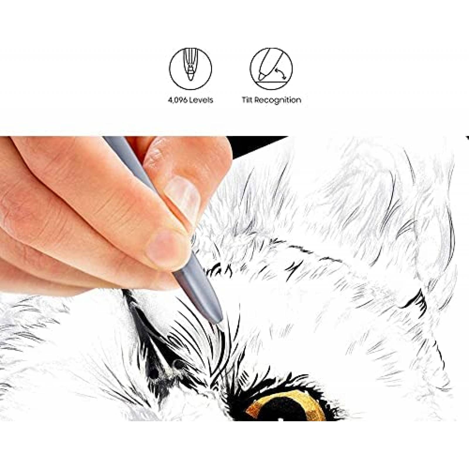 Pluma Stylus A-creator para Chromebook Plus V2 -Plata