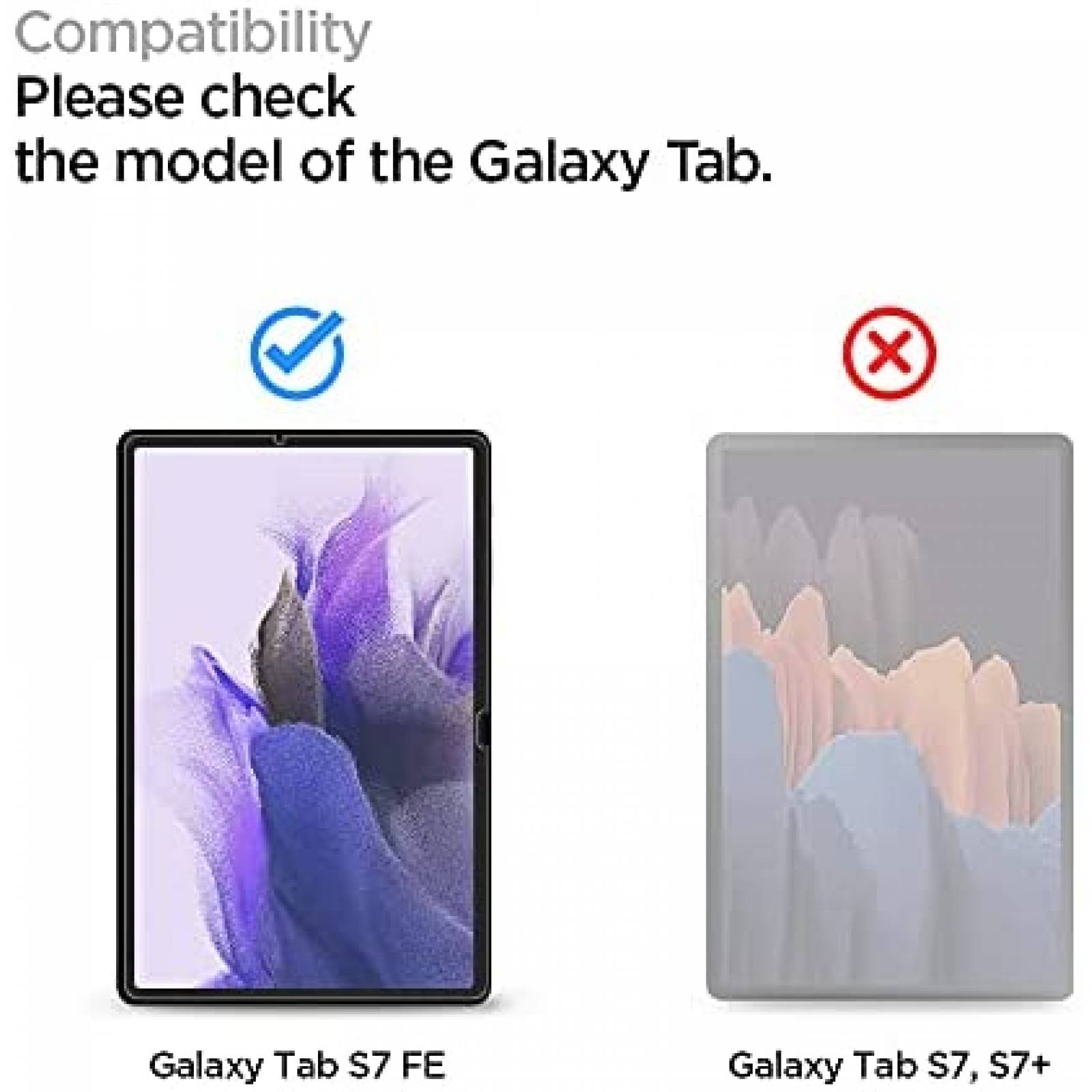 Protector de Pantalla Spigen Para Galaxy Tab S7 FE 5G