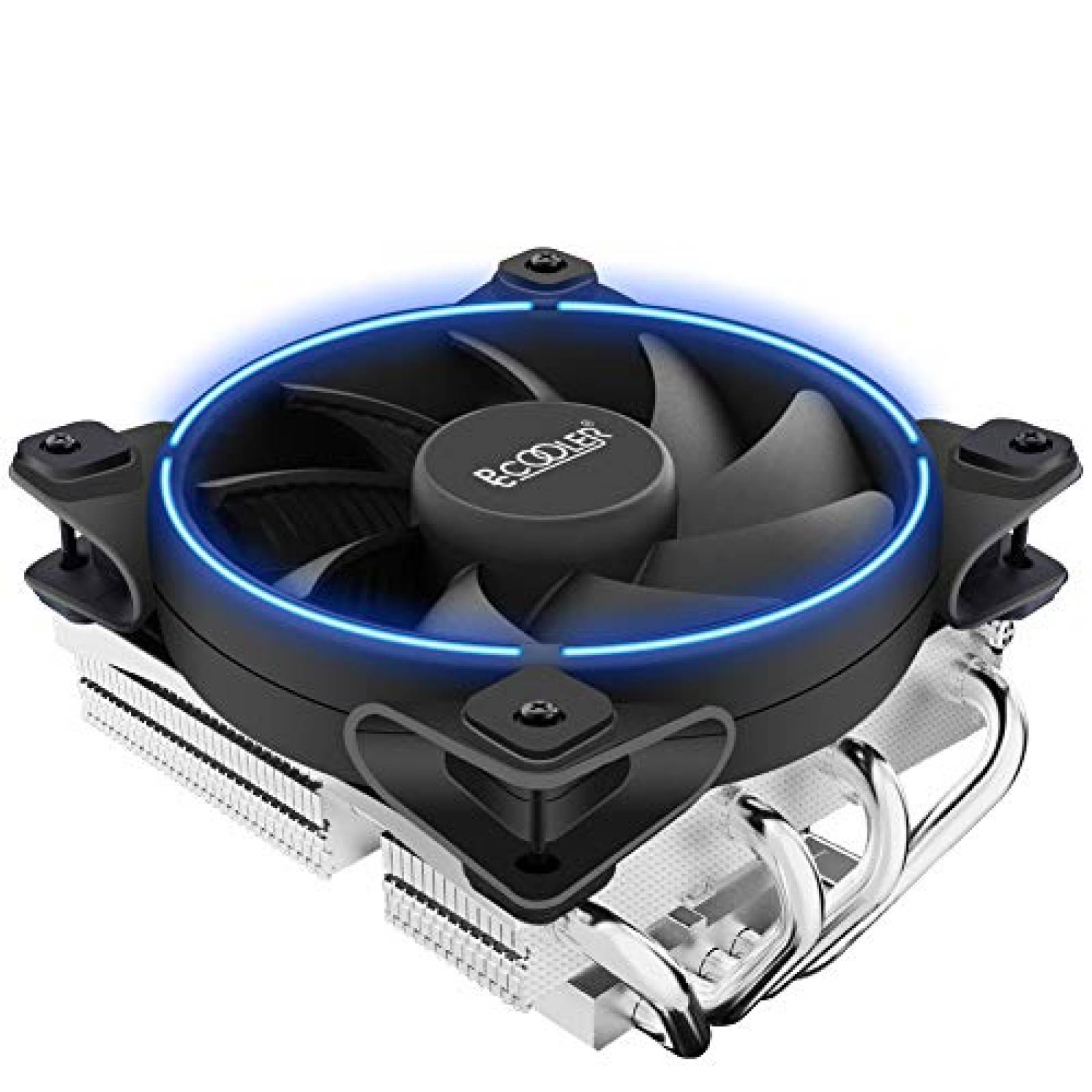 Enfriador de CPU PCCOOLER Gl-46U LED de 120 mm -Negro