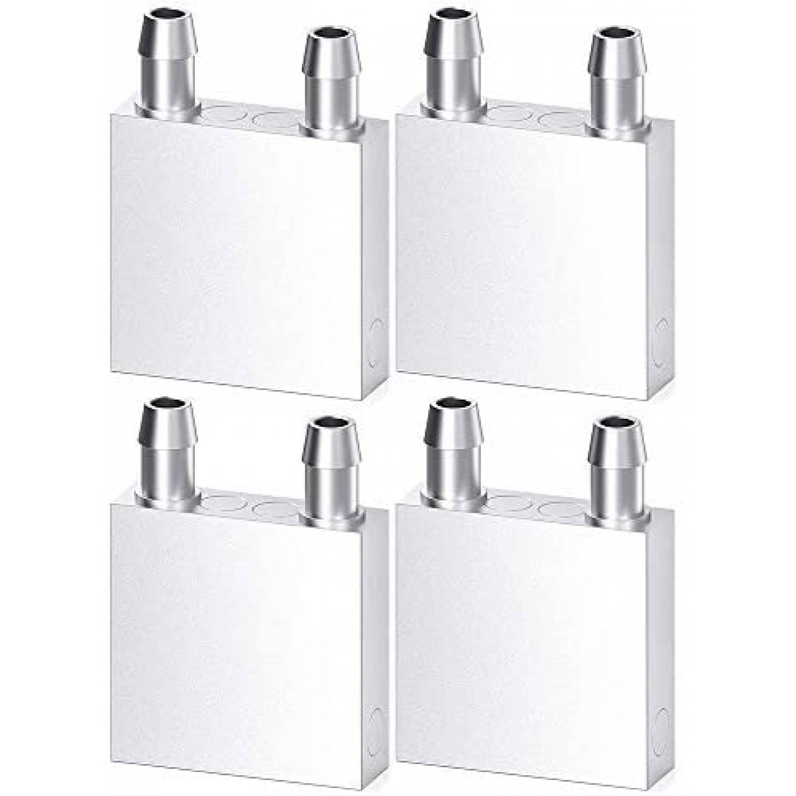 Bloque De Enfriamiento DIYhz 2pzs 40mm Para PC -Blanco