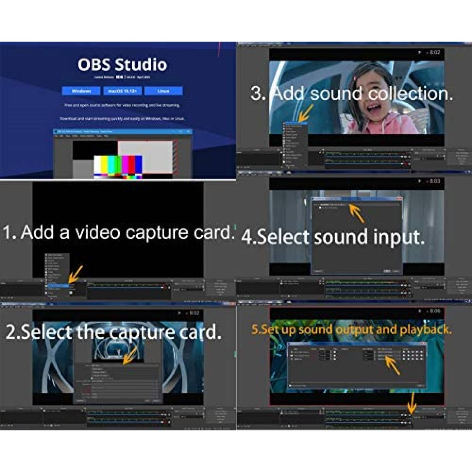 Tarjeta de captura Generico VGA a USB con entrada microfono