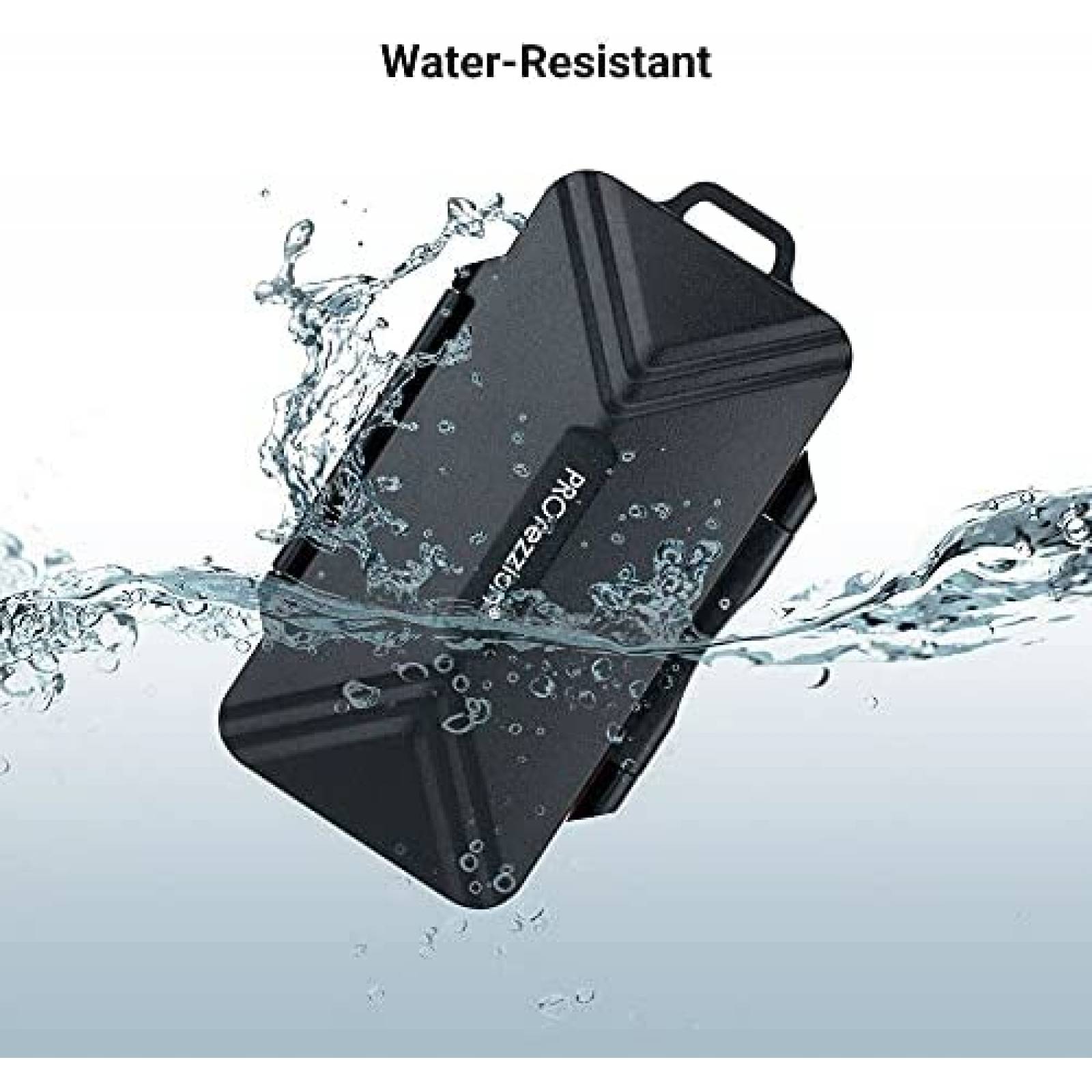 Estuche Tarjetas SD PROfezzion Impermeable Rigido -Negro