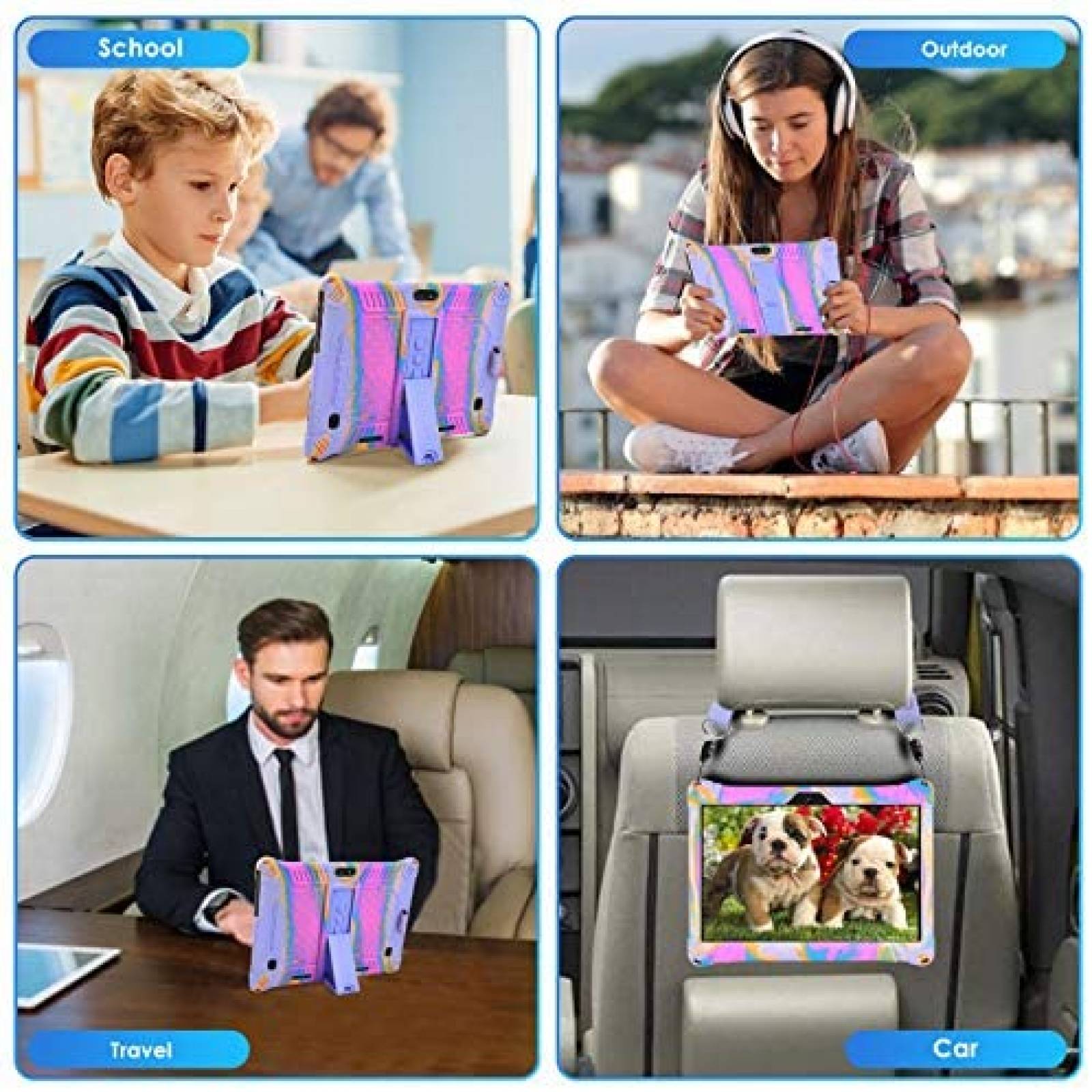 Funda para Tablet DETUOSI 10'' para Dragon Touch Notepad K10